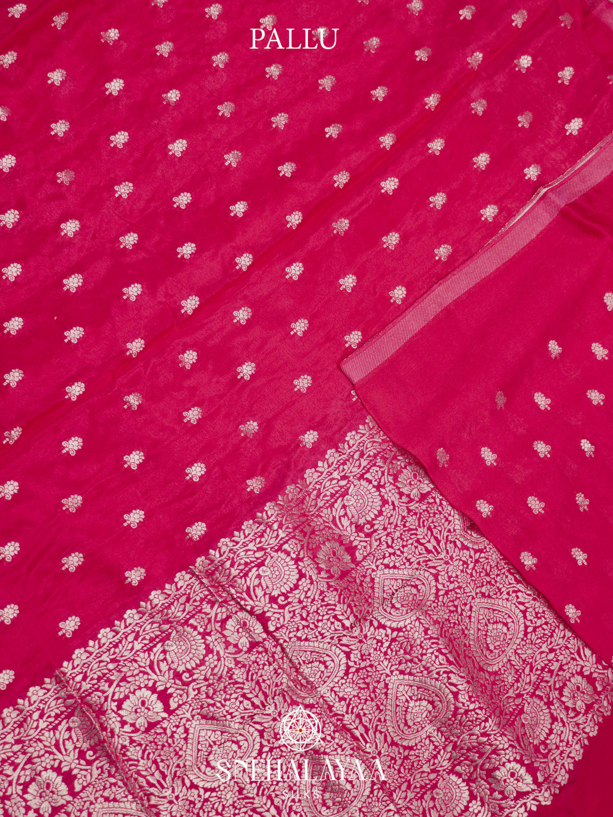 Pink Banaras Saree