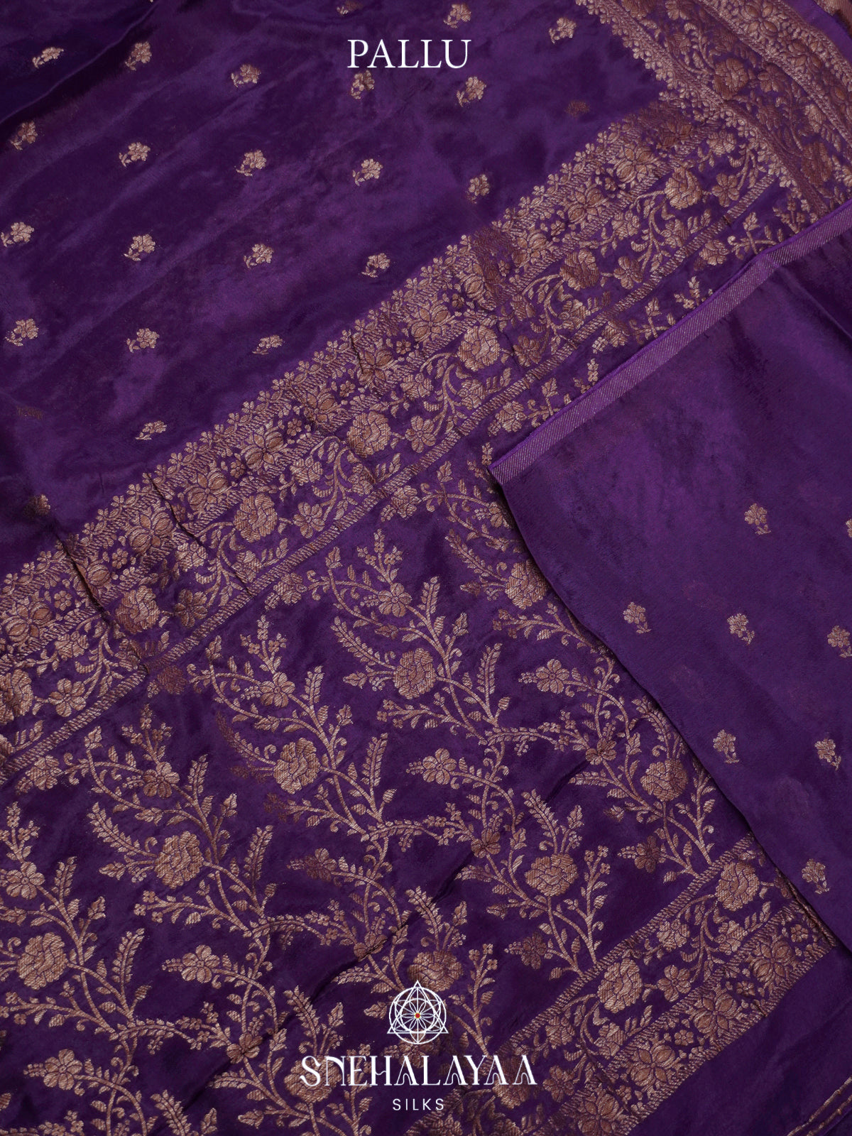 Purple Banaras Saree