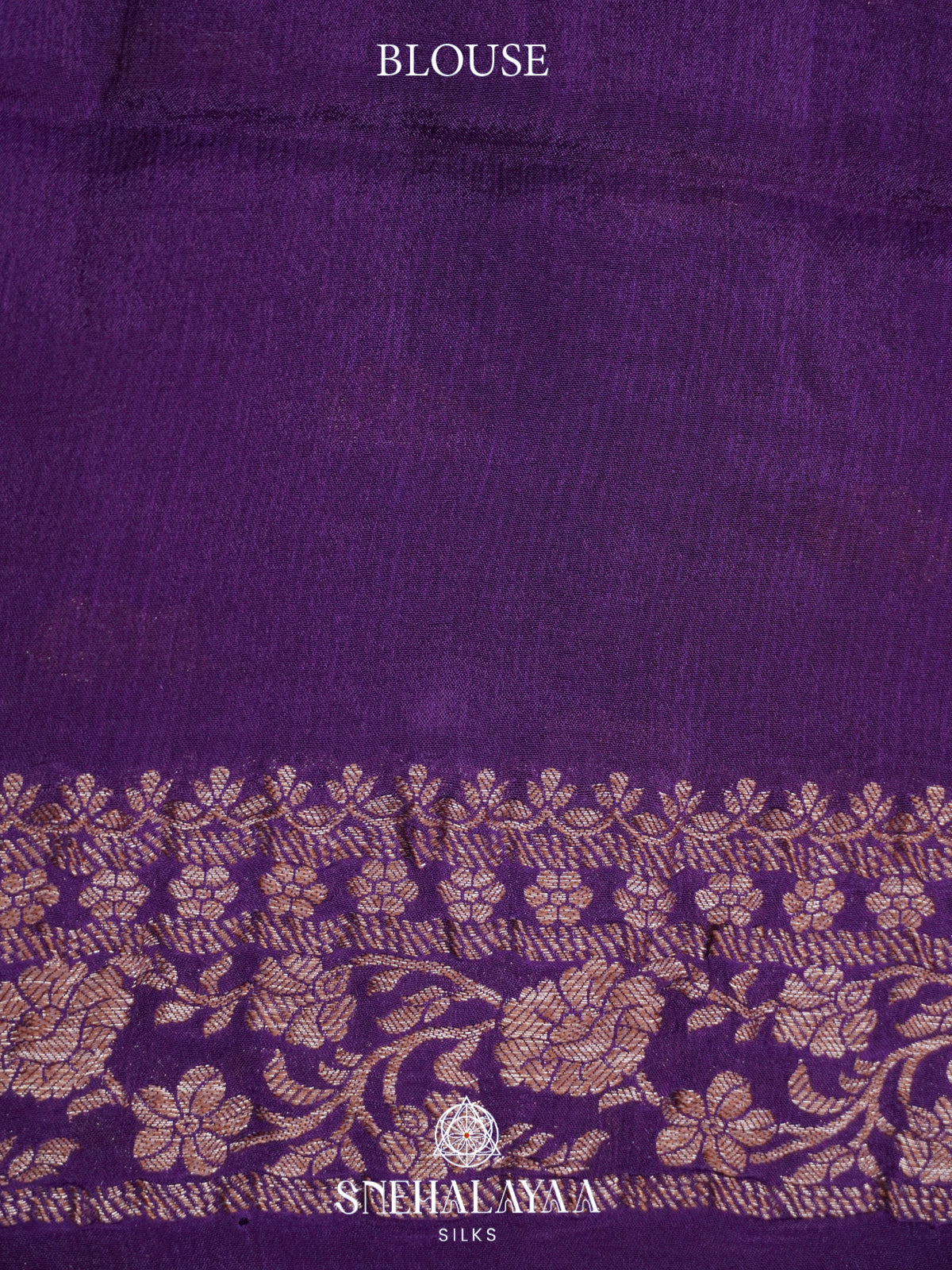 Purple Banaras Saree