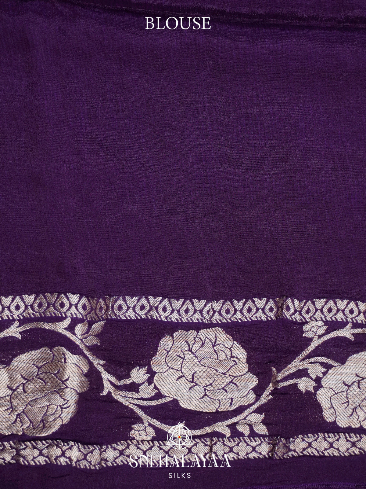 Purple Banaras Saree