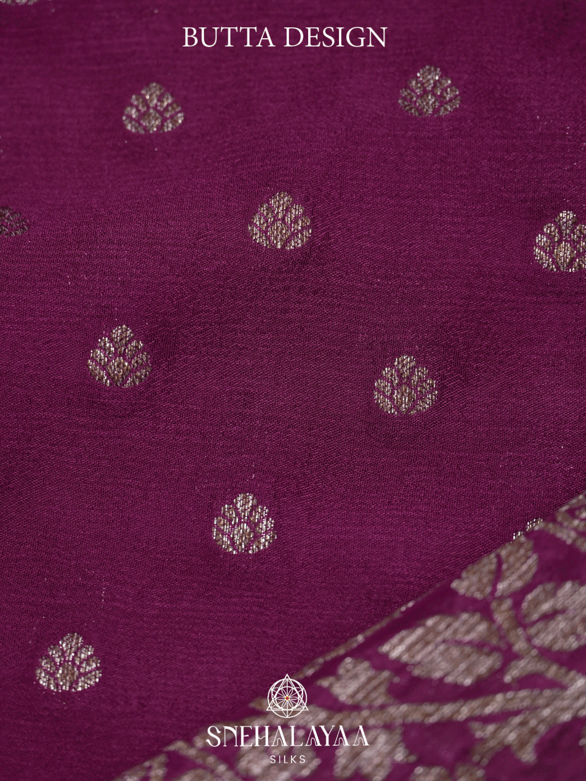 Magenta Pink Banaras Saree