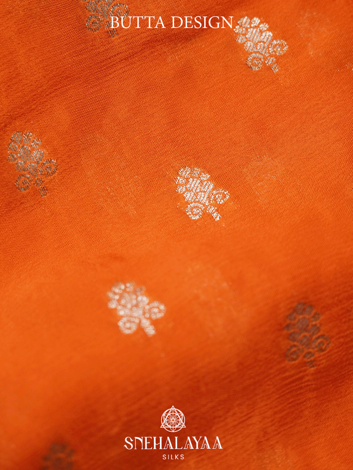 Orange Banaras Saree