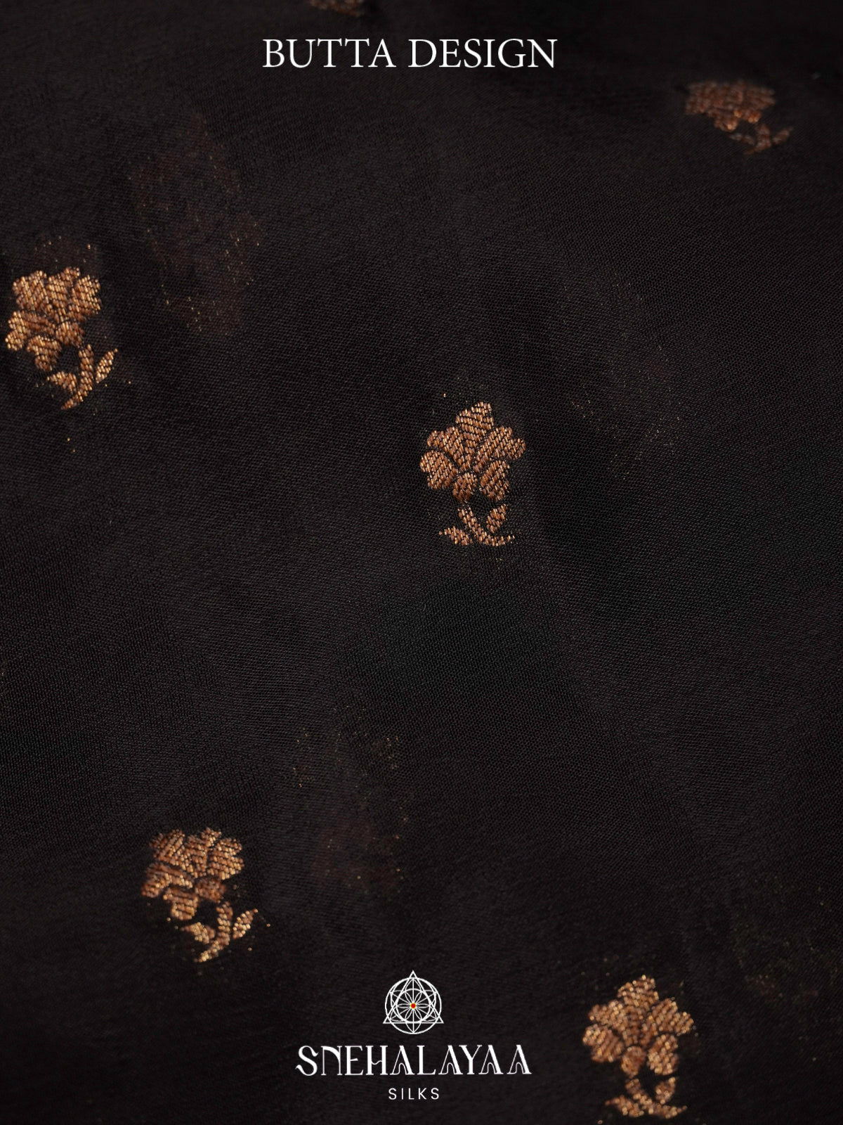 Black Banaras Saree