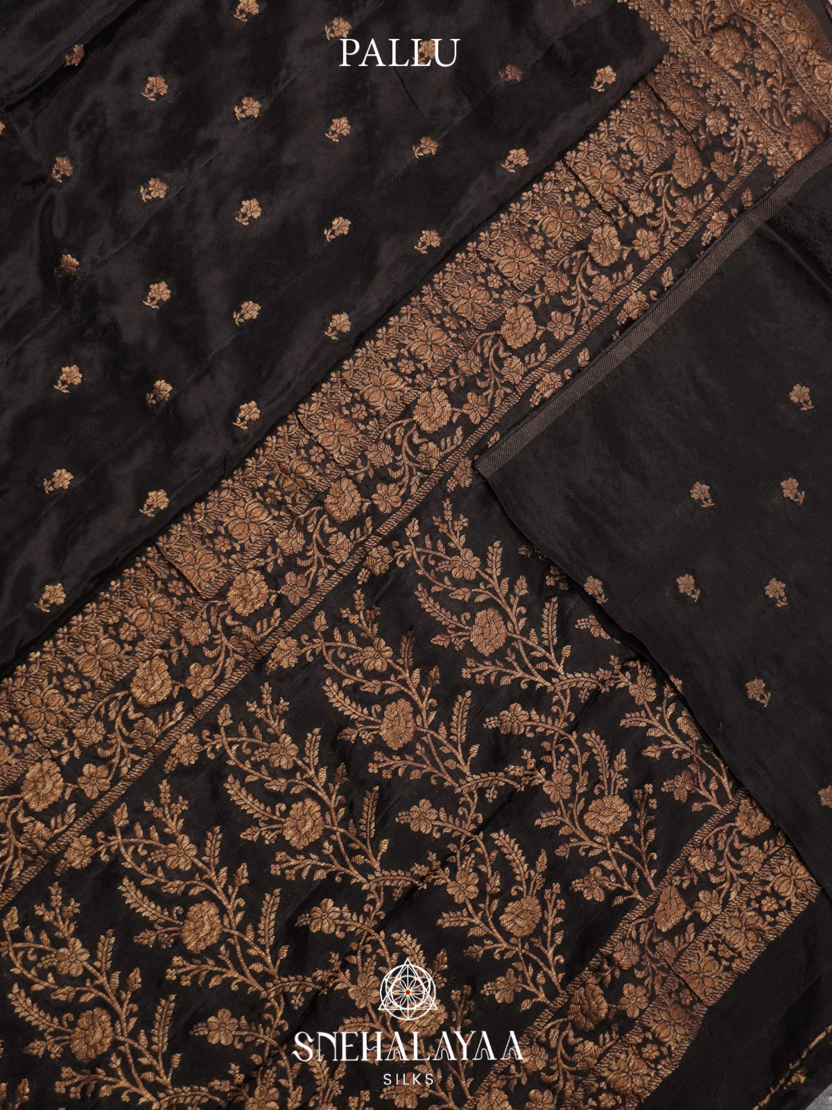Black Banaras Saree