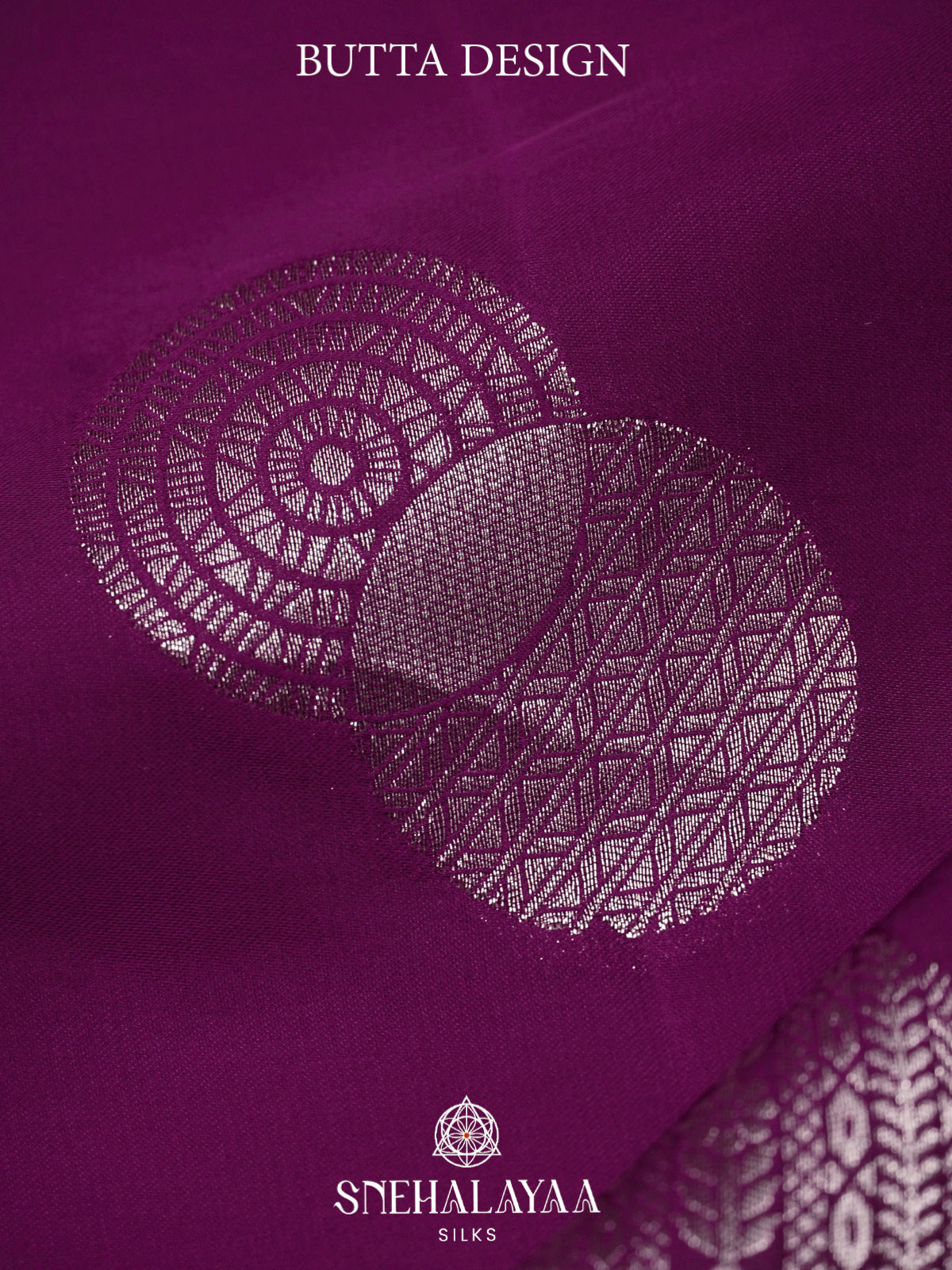 Magenta Banaras Saree
