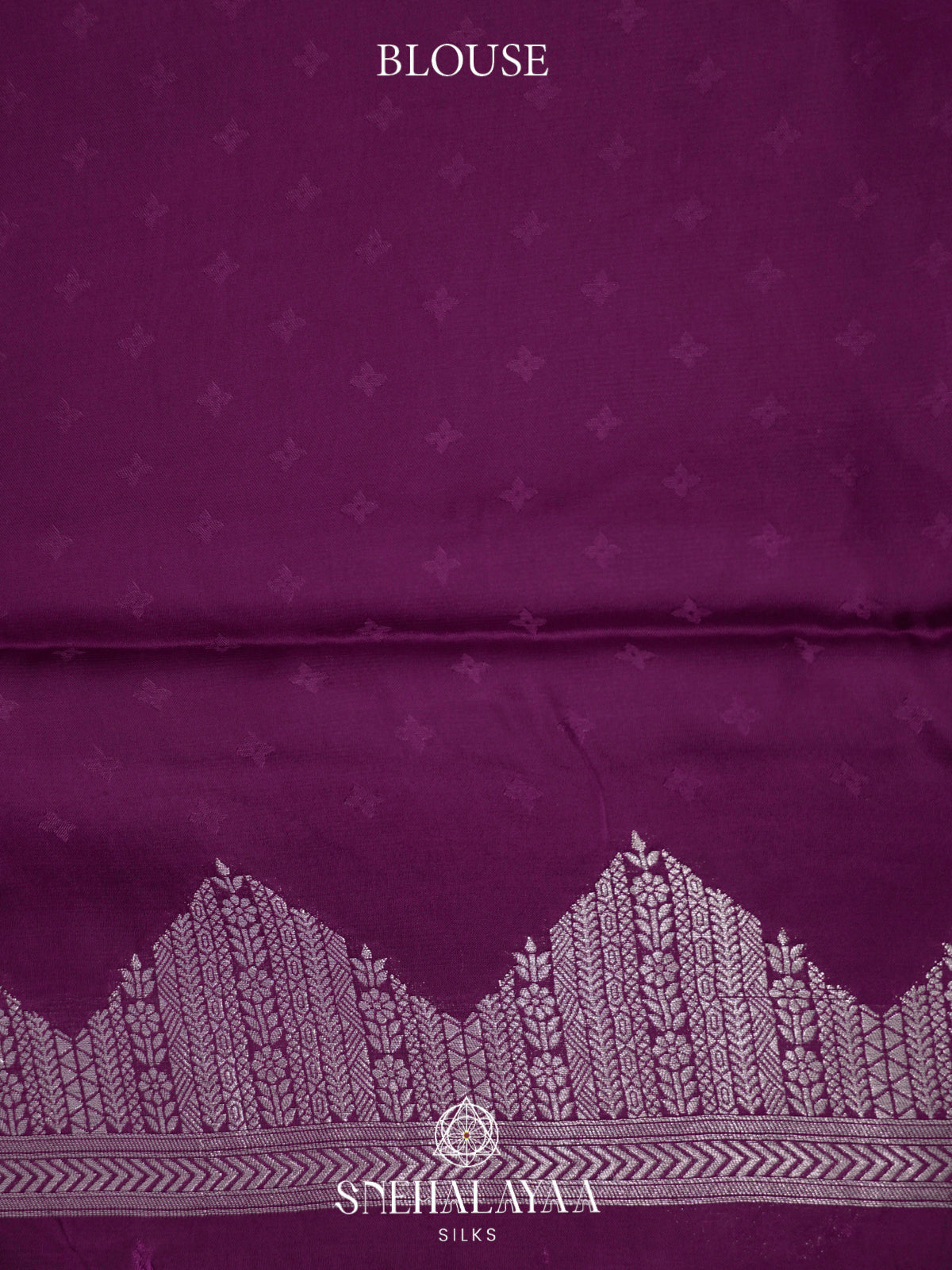Magenta Banaras Saree
