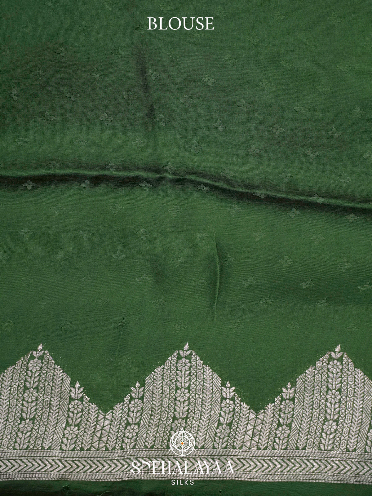 Forest Green Banaras Saree