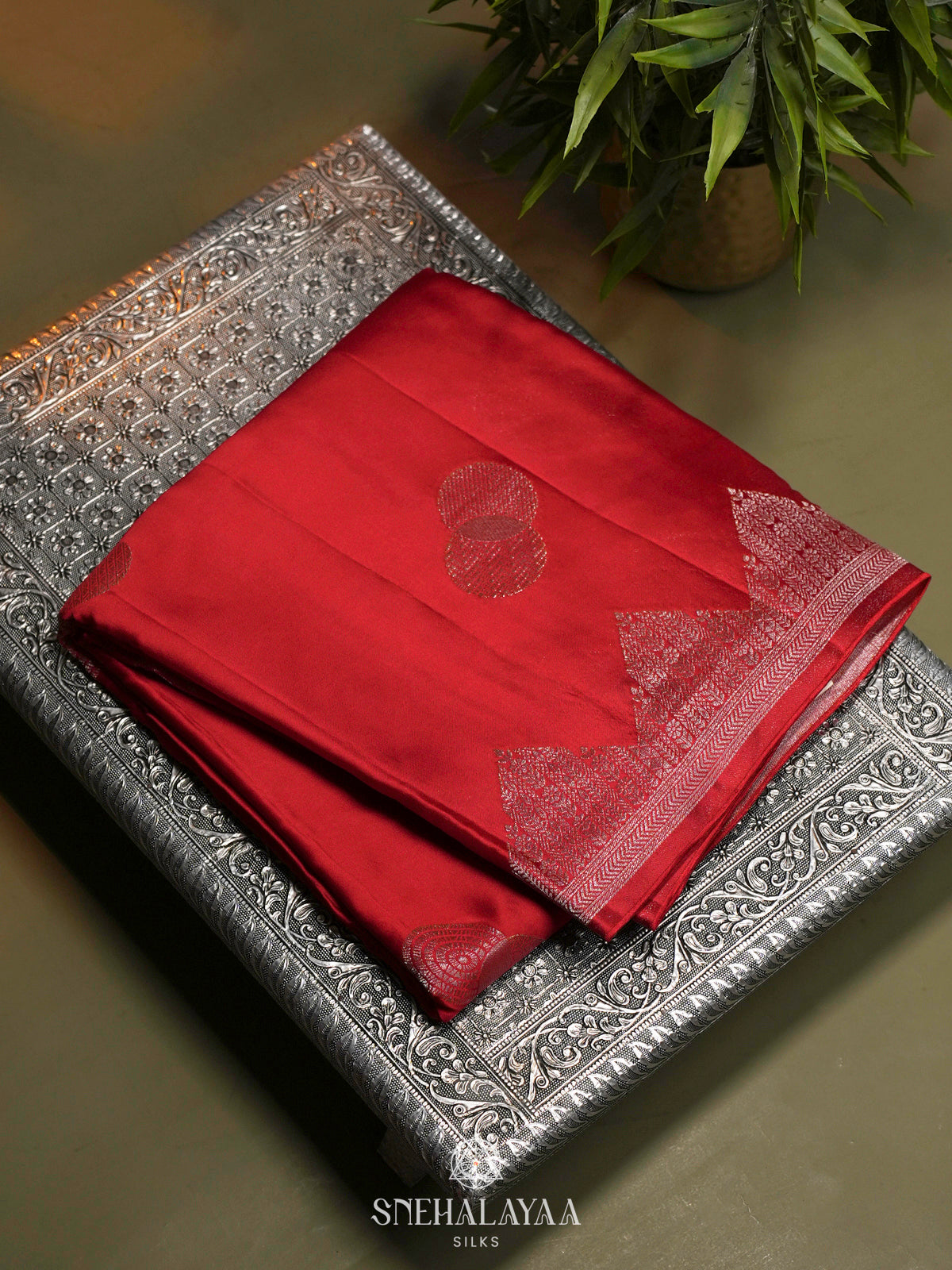 Red Banaras Saree