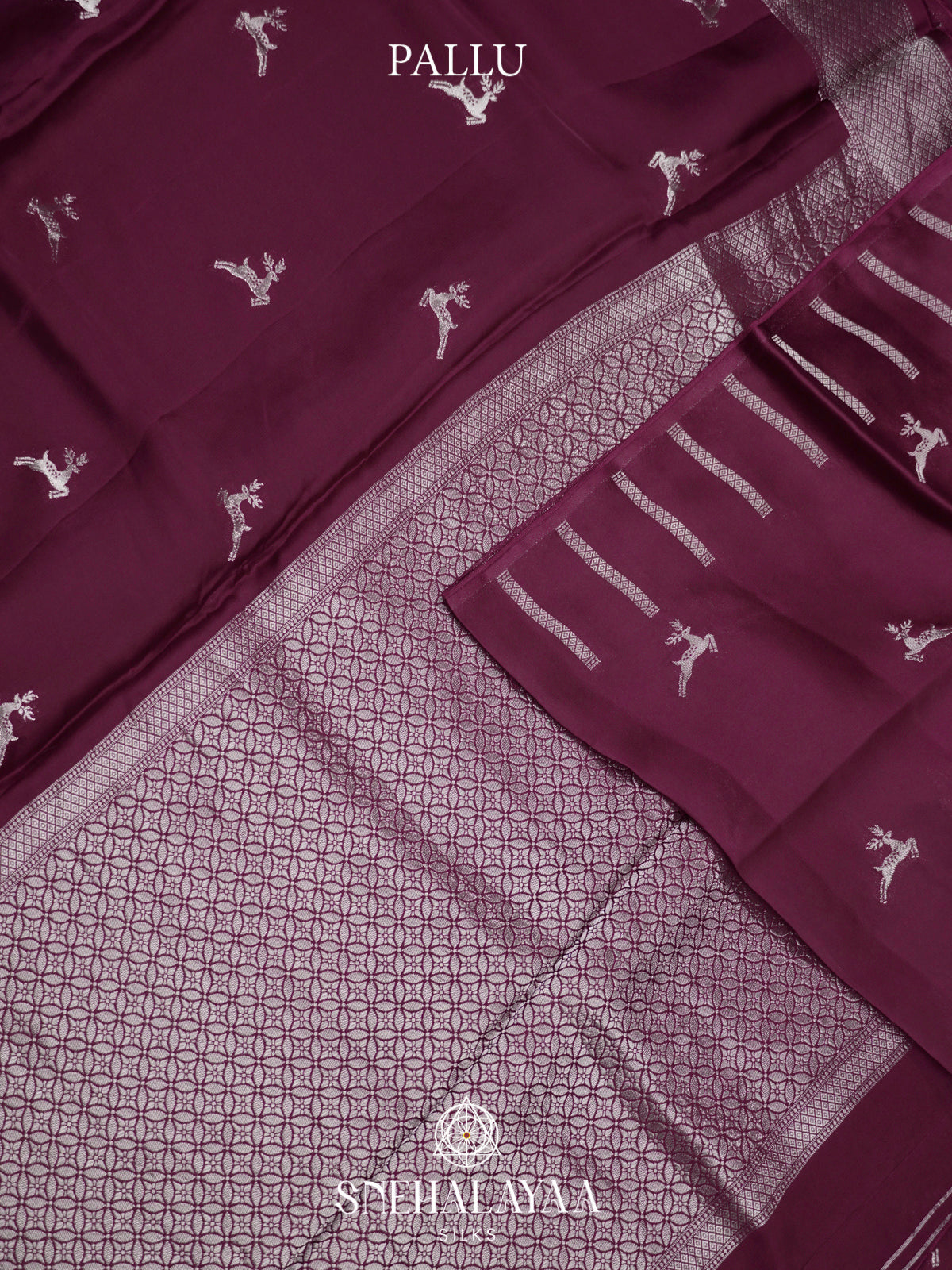 Wine Banaras Saree