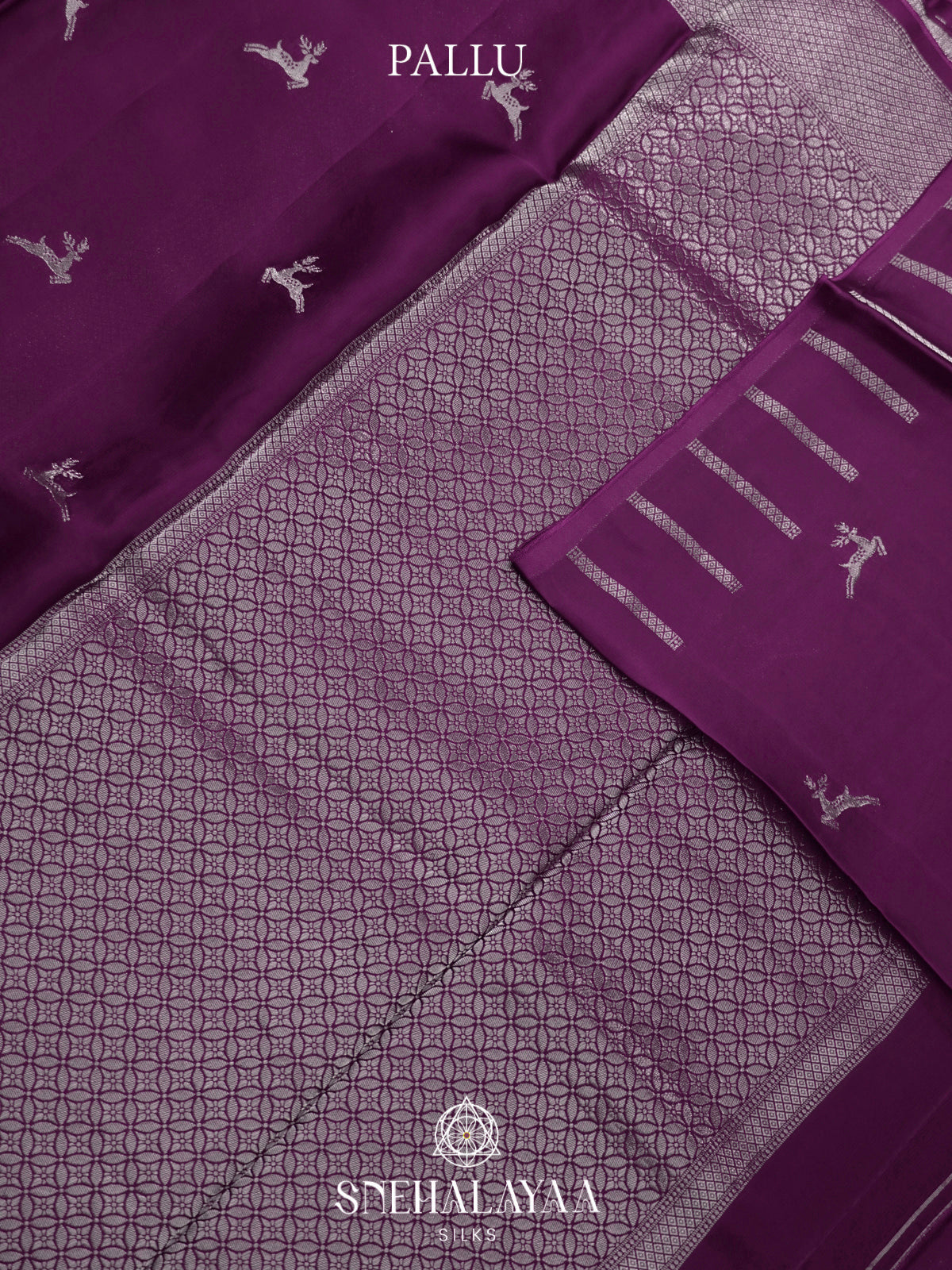 Purple Banaras Saree