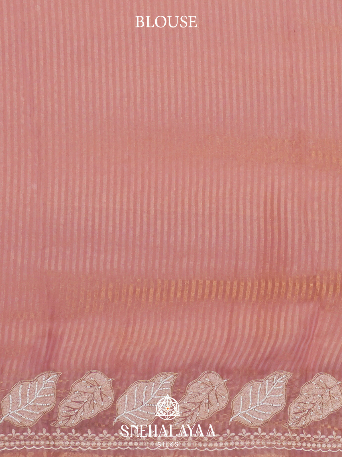 Peach  Designer Saree