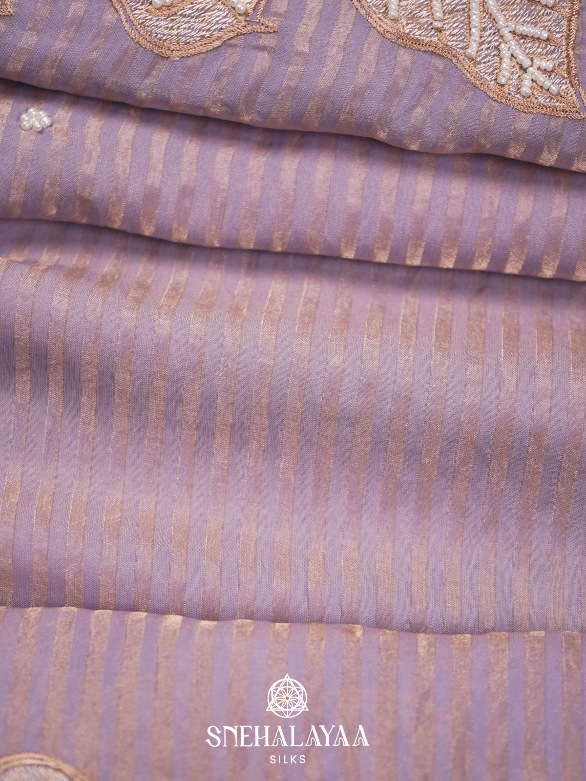 Lavender  Designer Saree