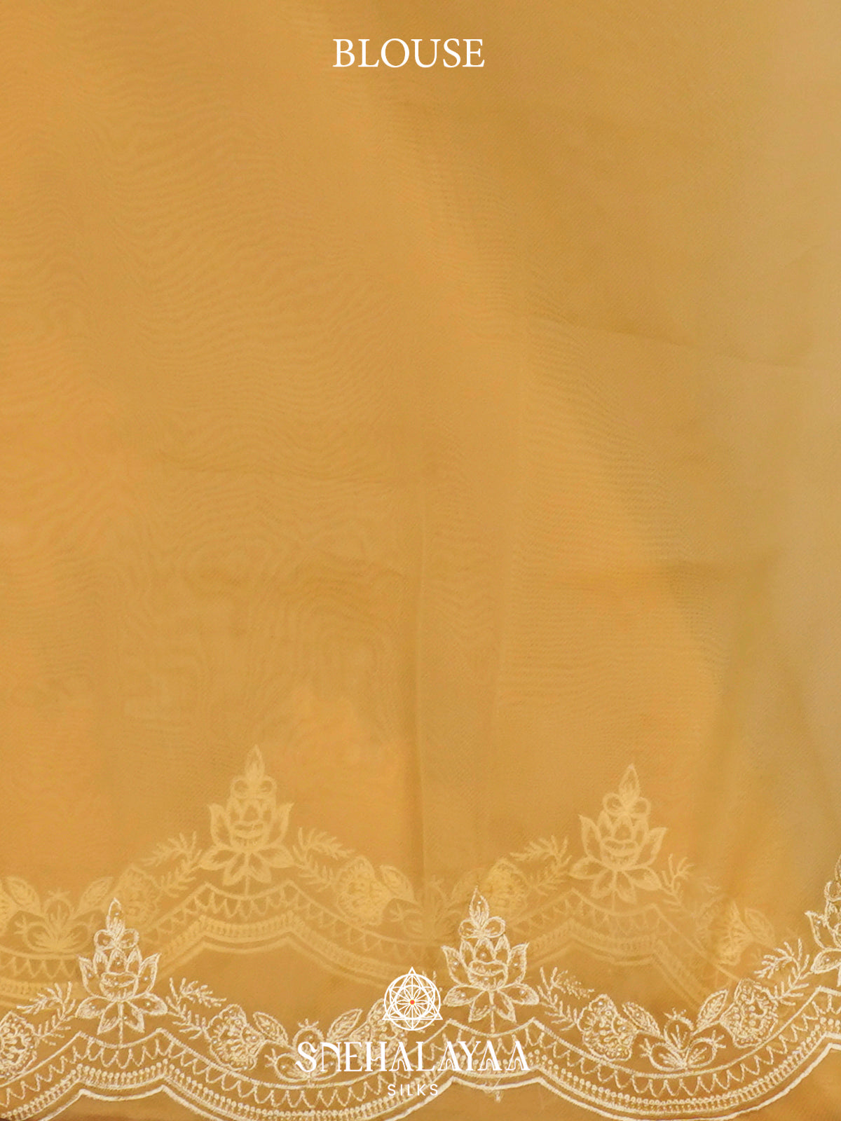 Yellow  Designer Saree