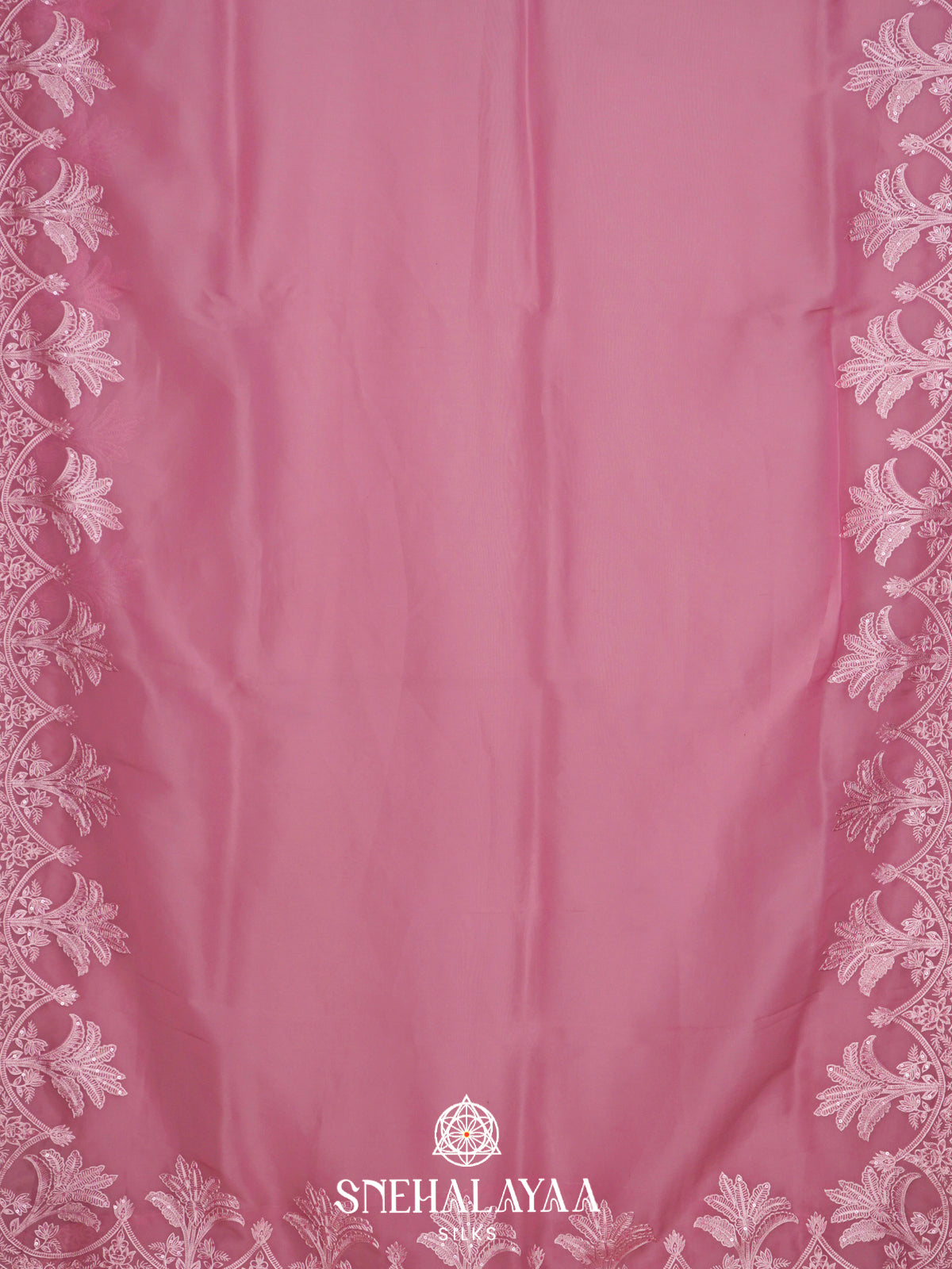 Pink  Designer Saree
