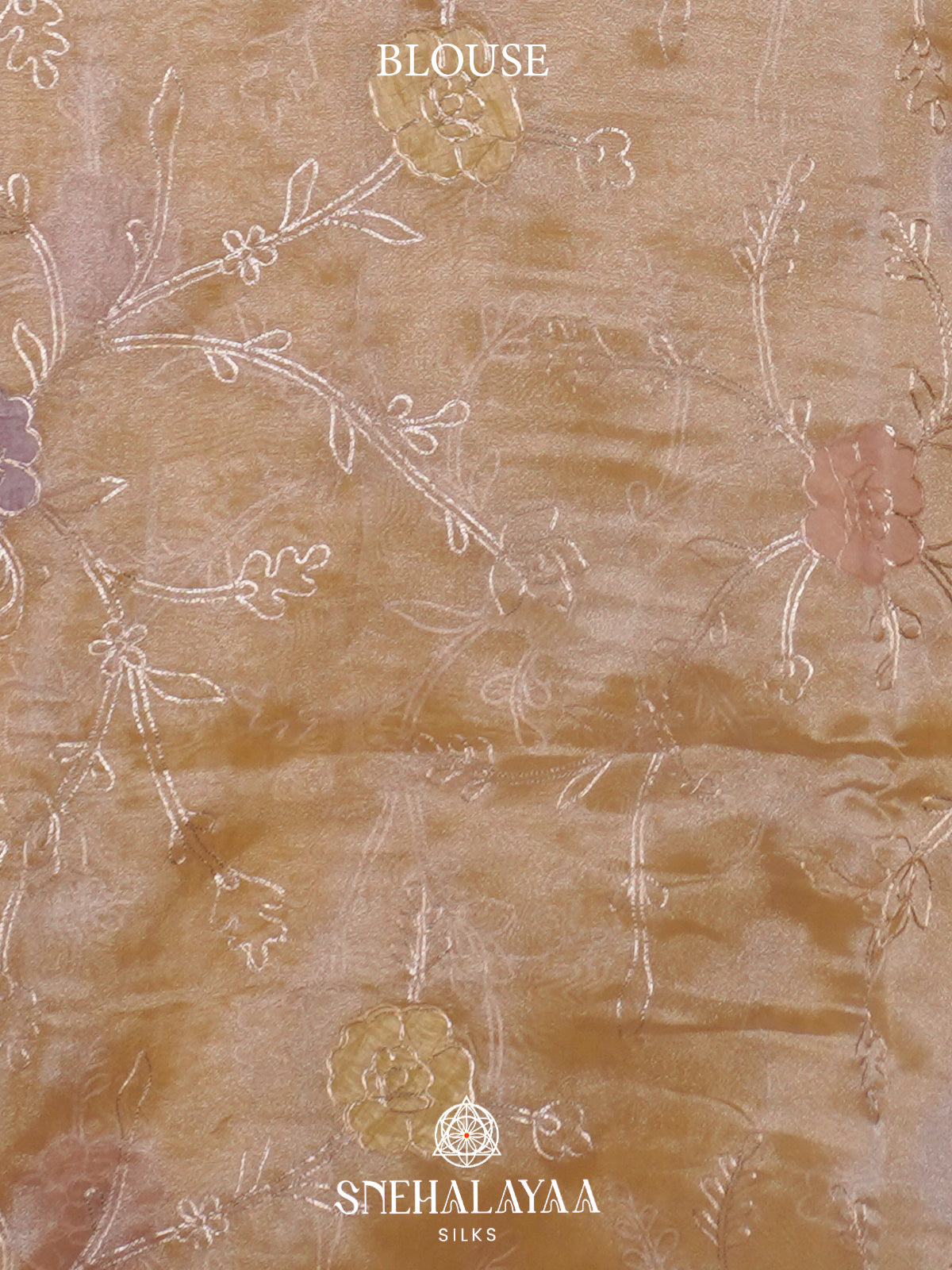 Mango Yellow  Designer Saree