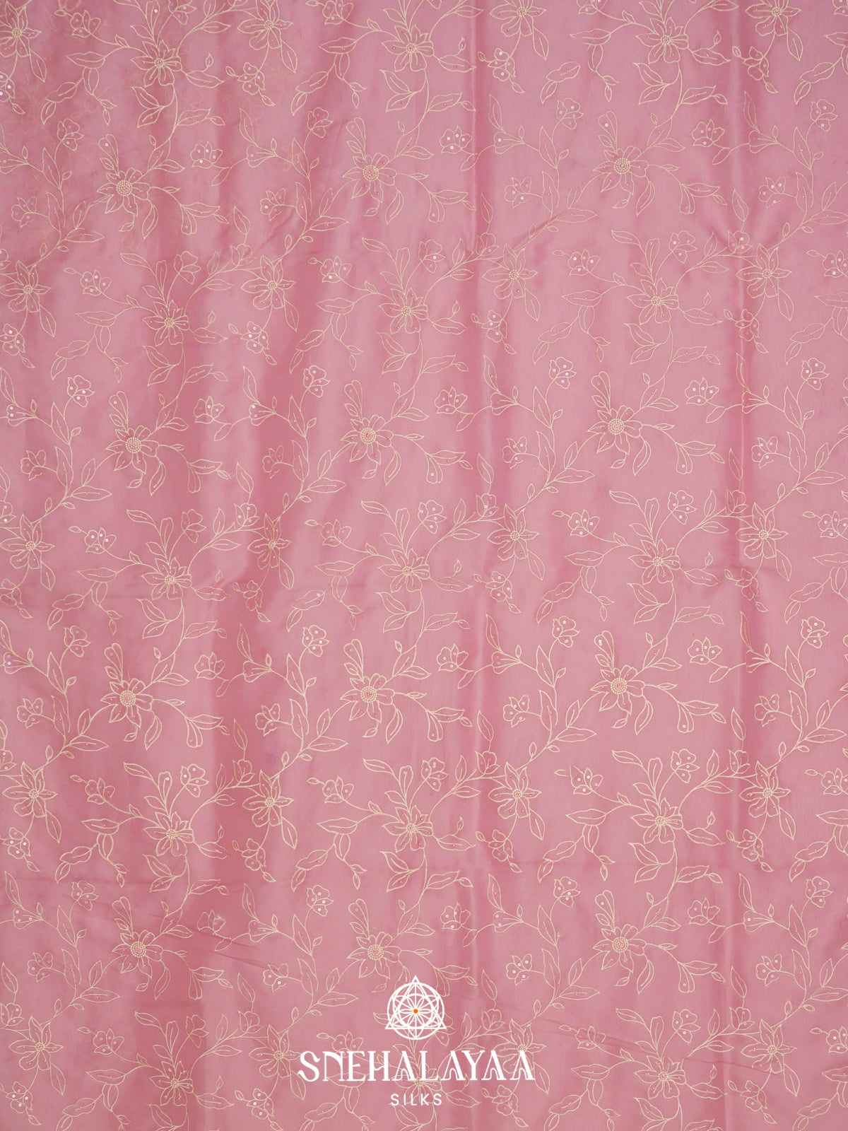 Pink  Designer Saree