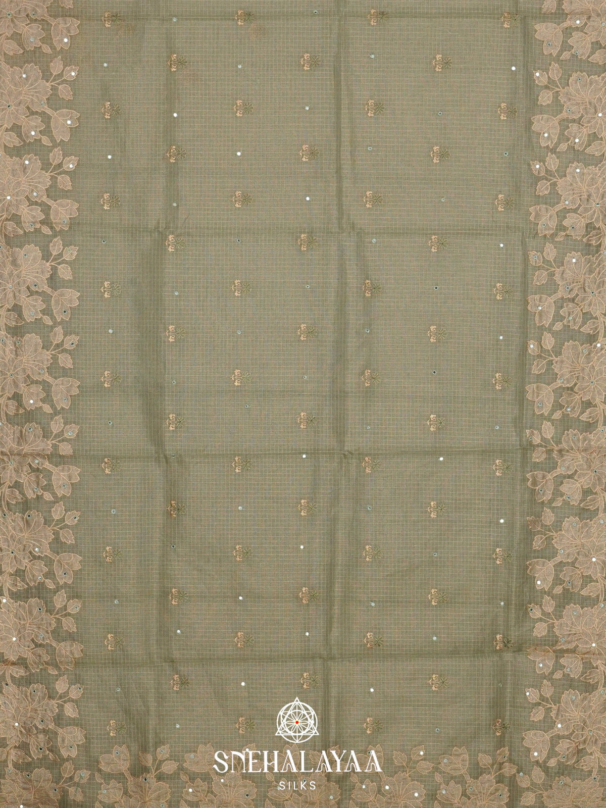 Pale Green  Kota Saree