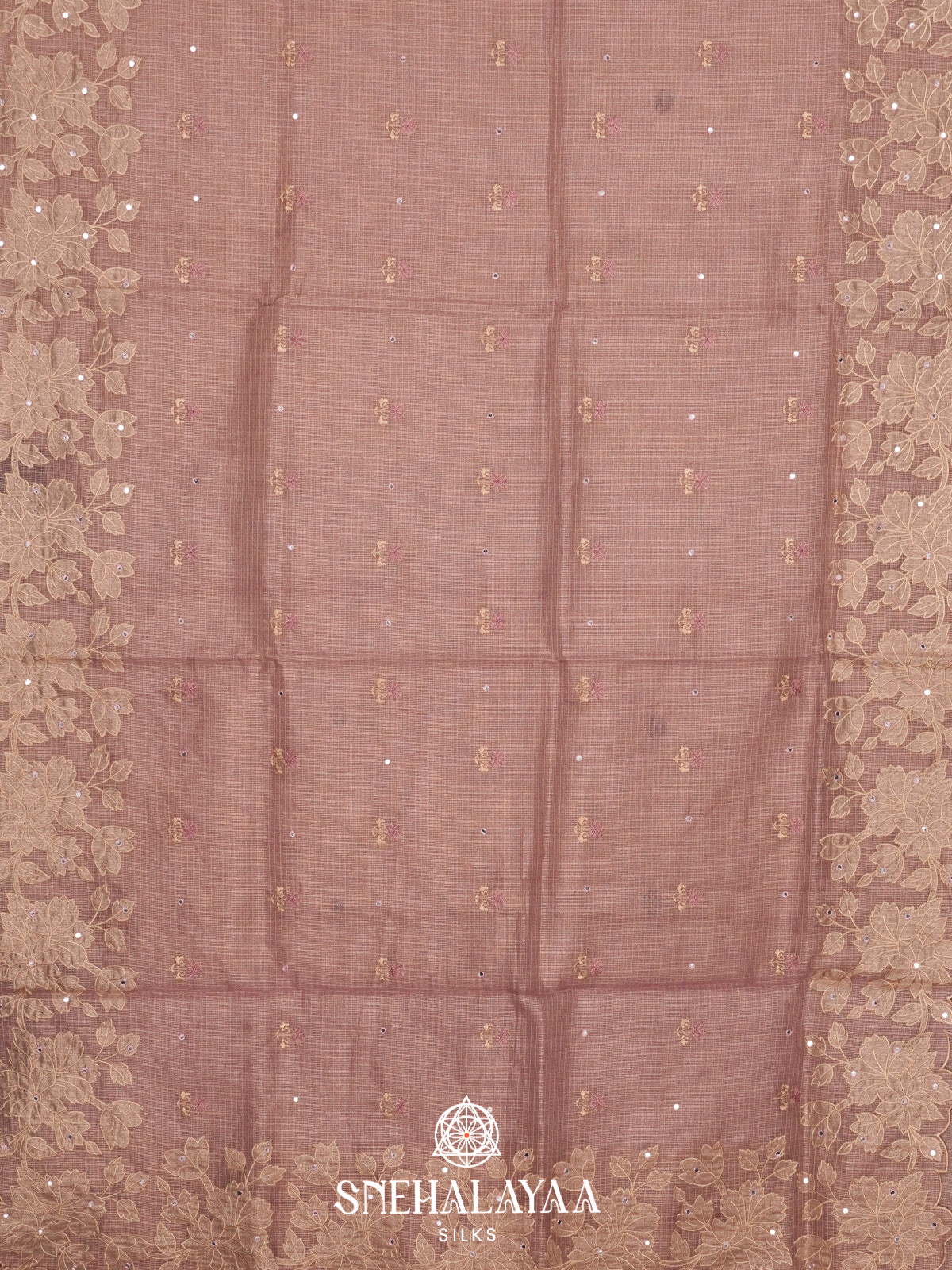 Pink  Kota Saree
