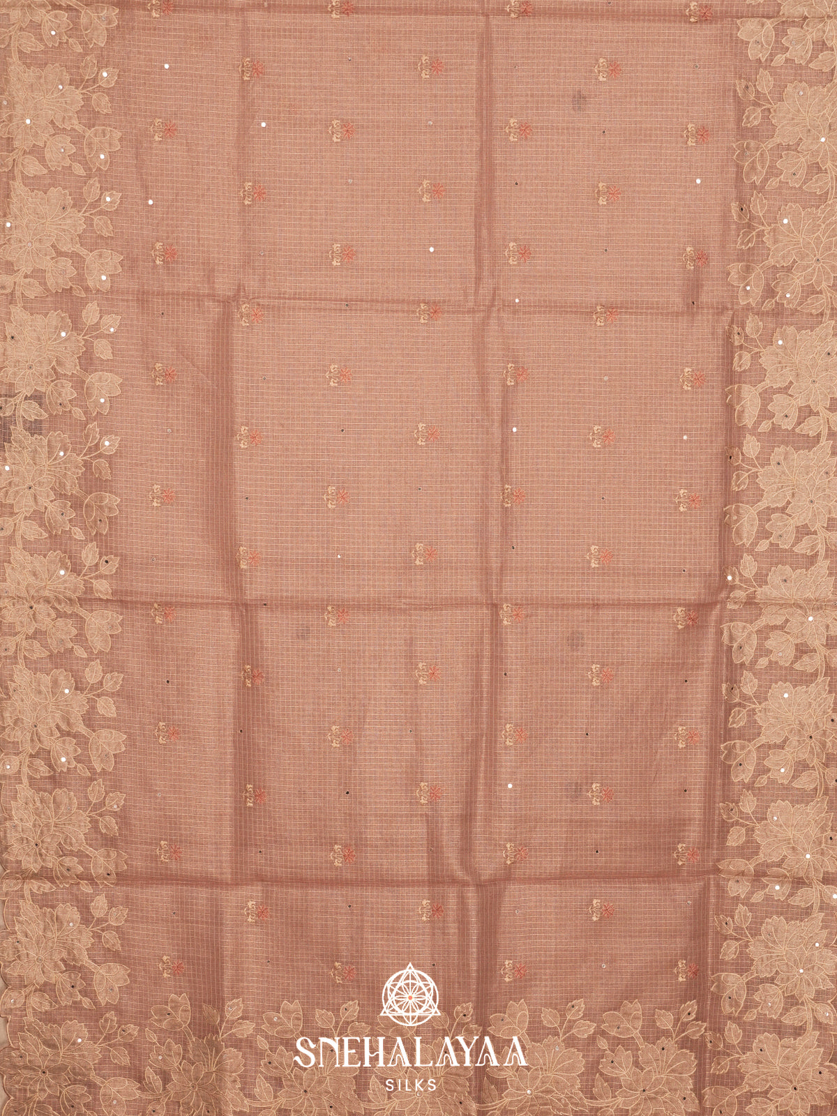 Pink  Kota Saree