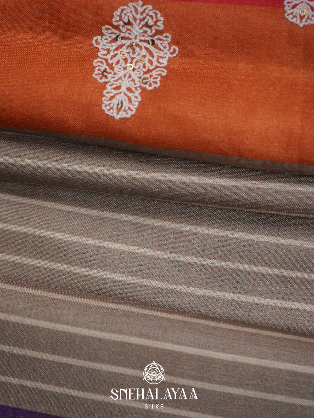 Multicolour  Tussar Saree