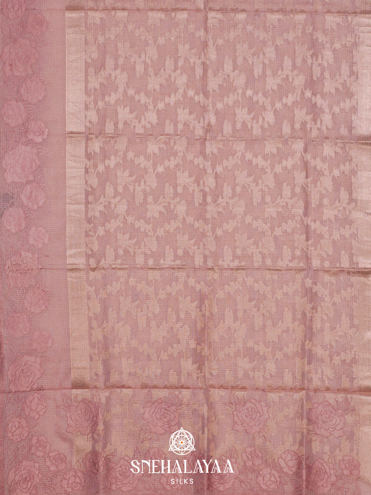Pink  Kota Saree