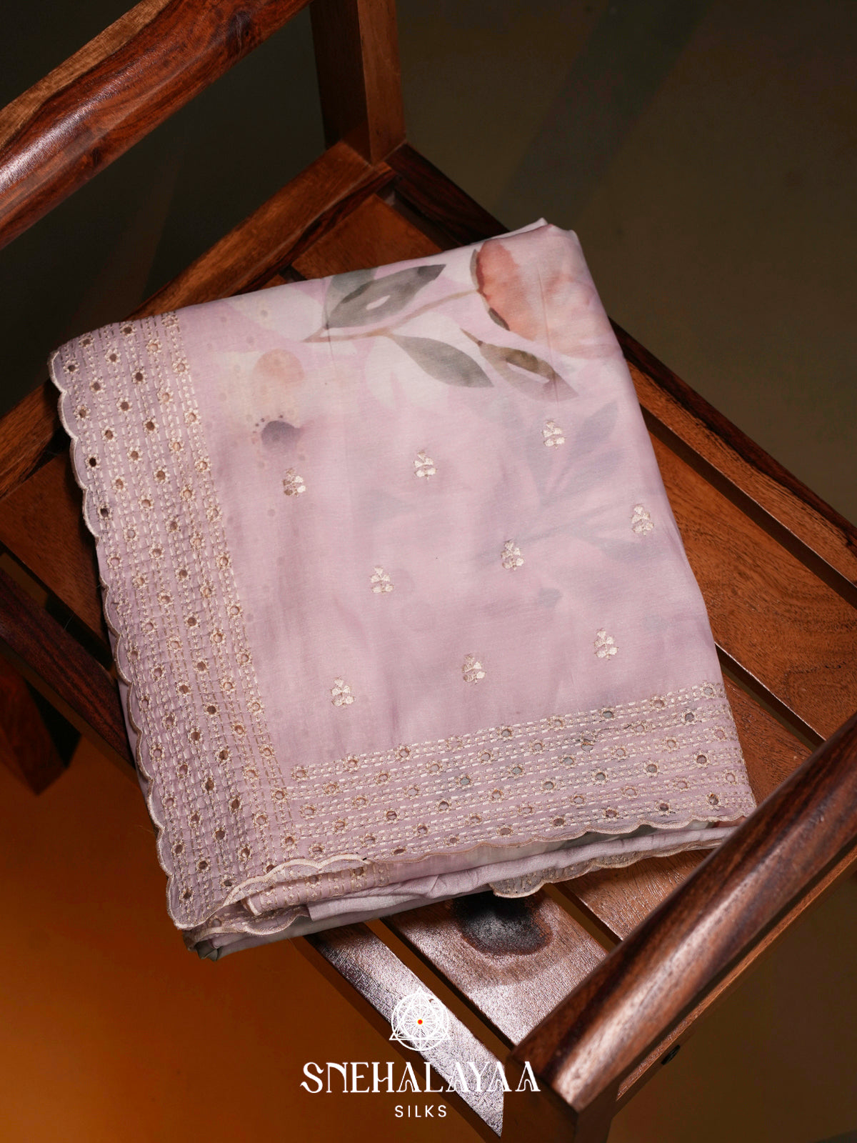 Off White  Tussar Saree