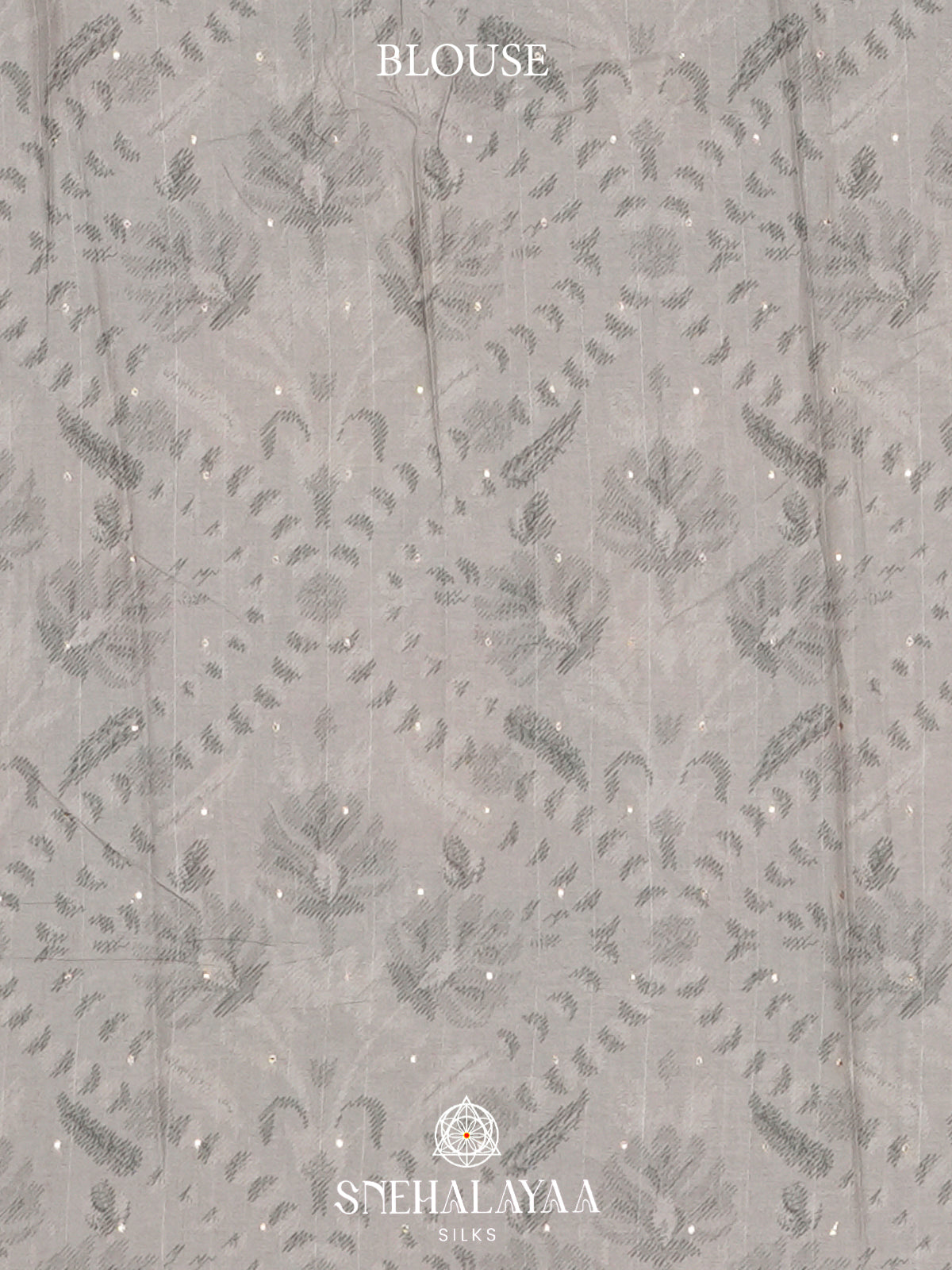 Grey  Tussar Saree