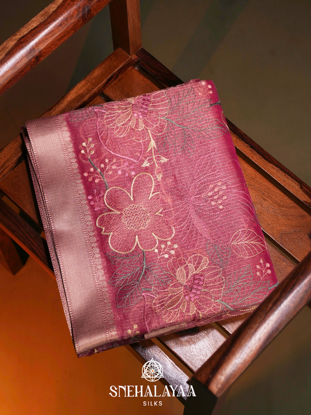 Pink  Kota Saree