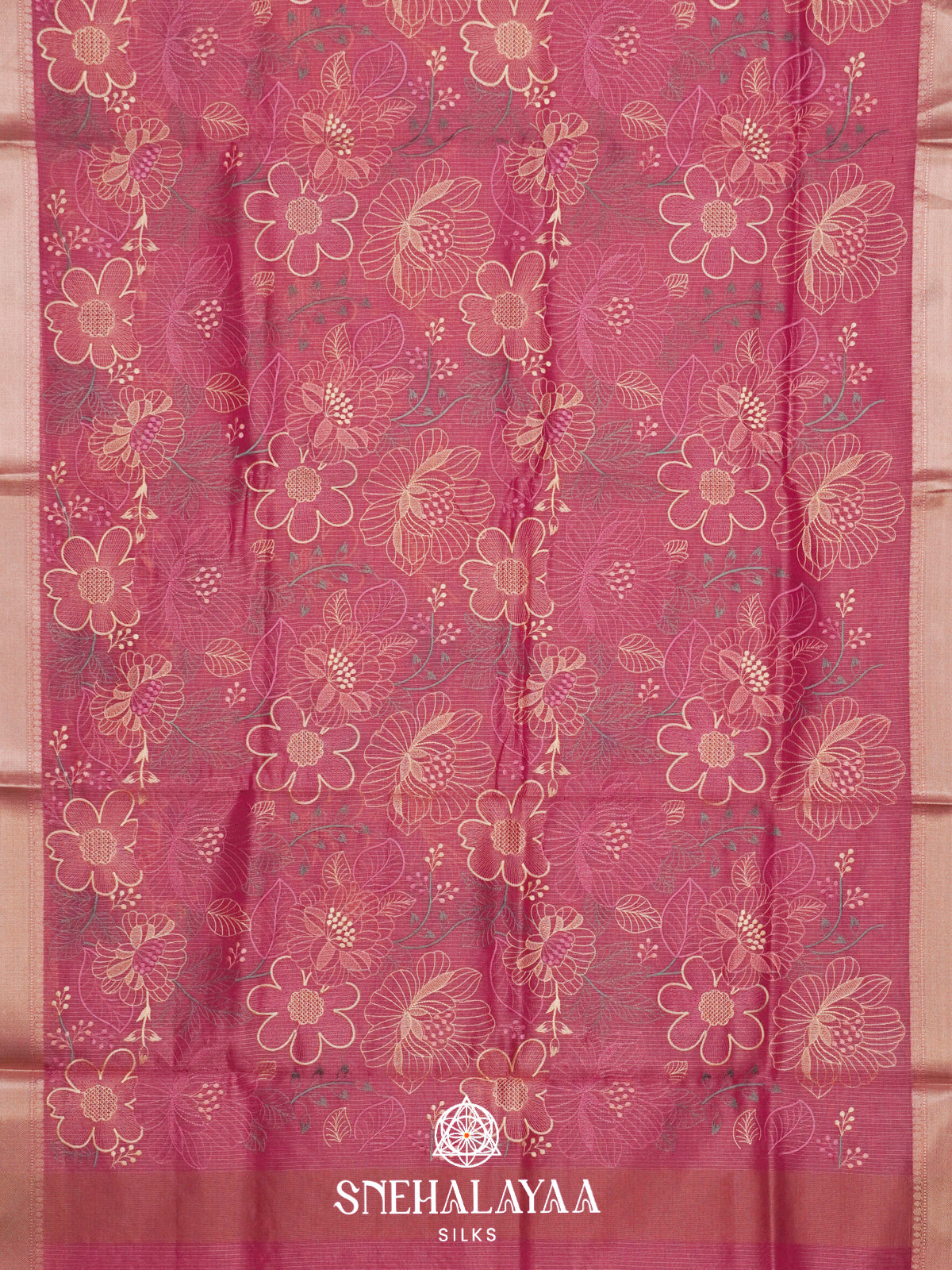 Pink  Kota Saree