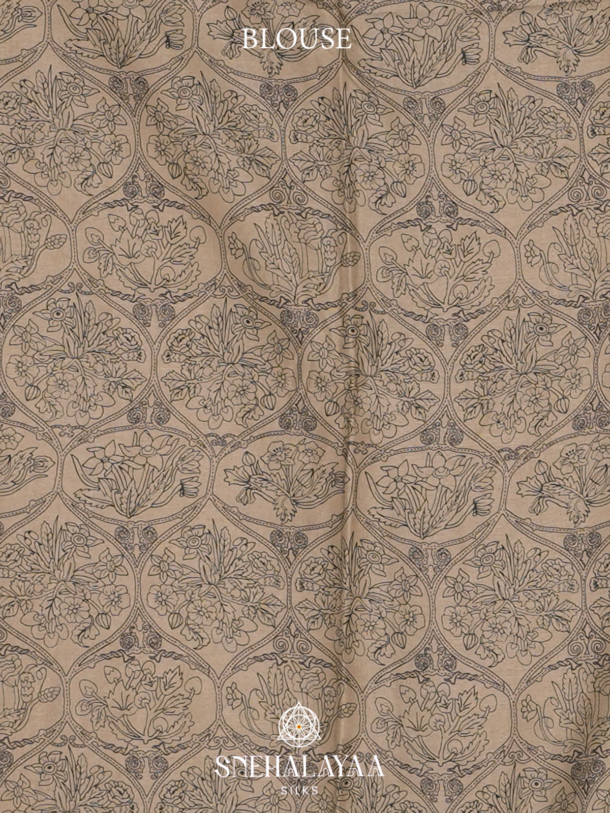 Purple With Beige Border  Tussar Saree