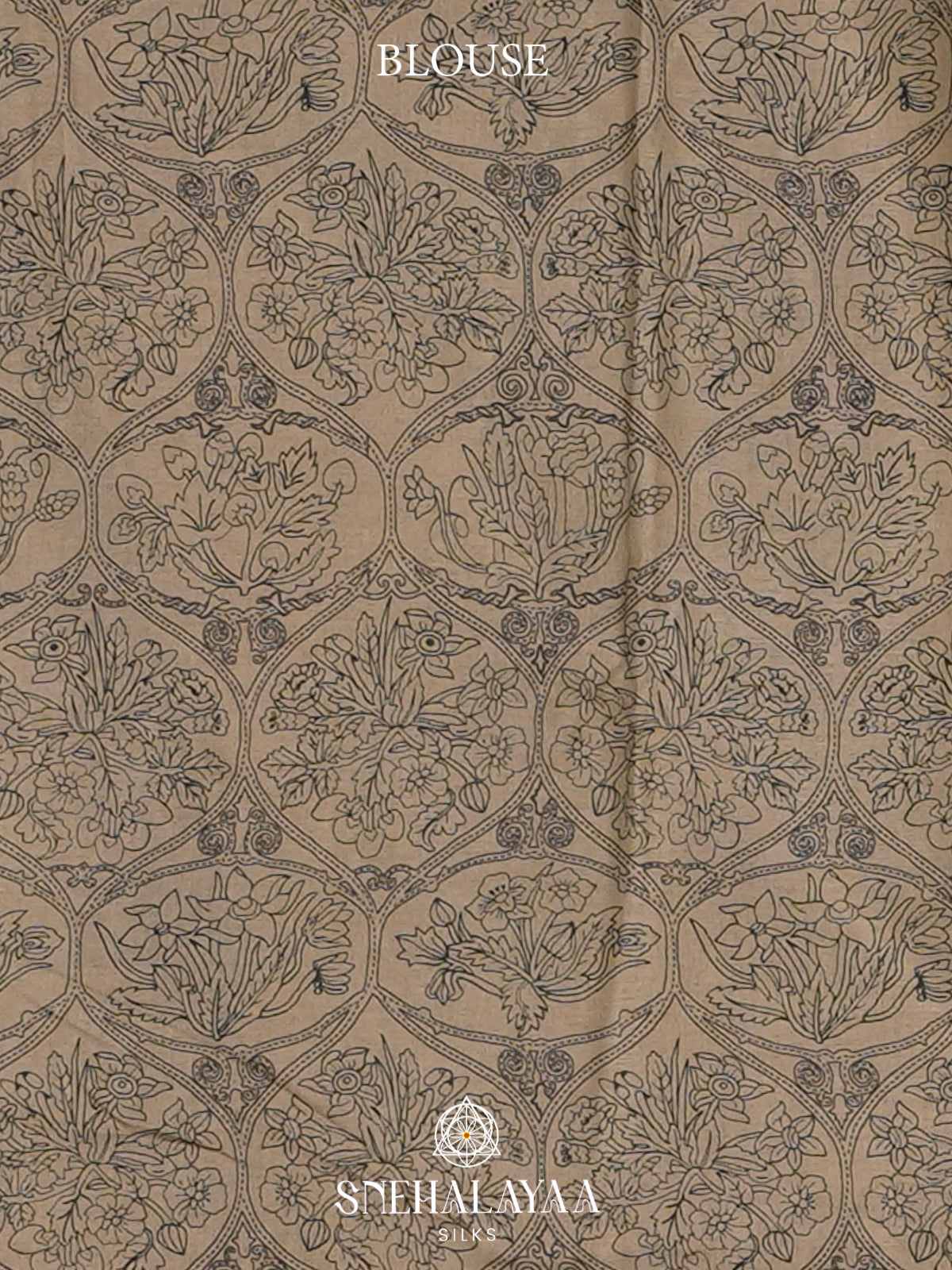 Purple With Beige Border  Tussar Saree