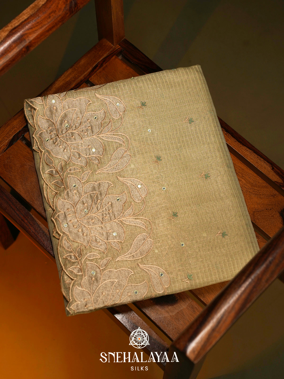 Pastel Green Kota Saree