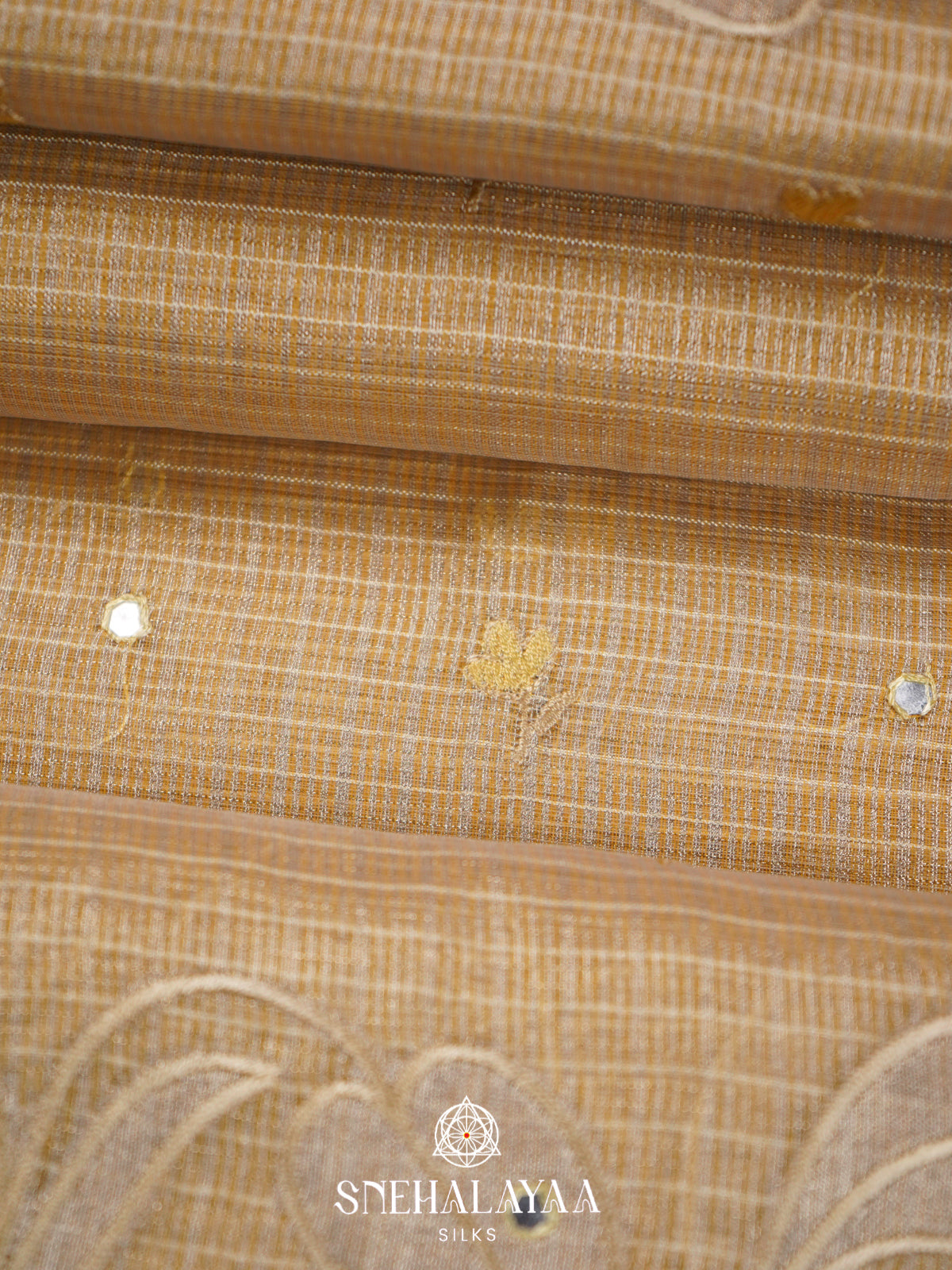 Pale Yellow  Kota Saree
