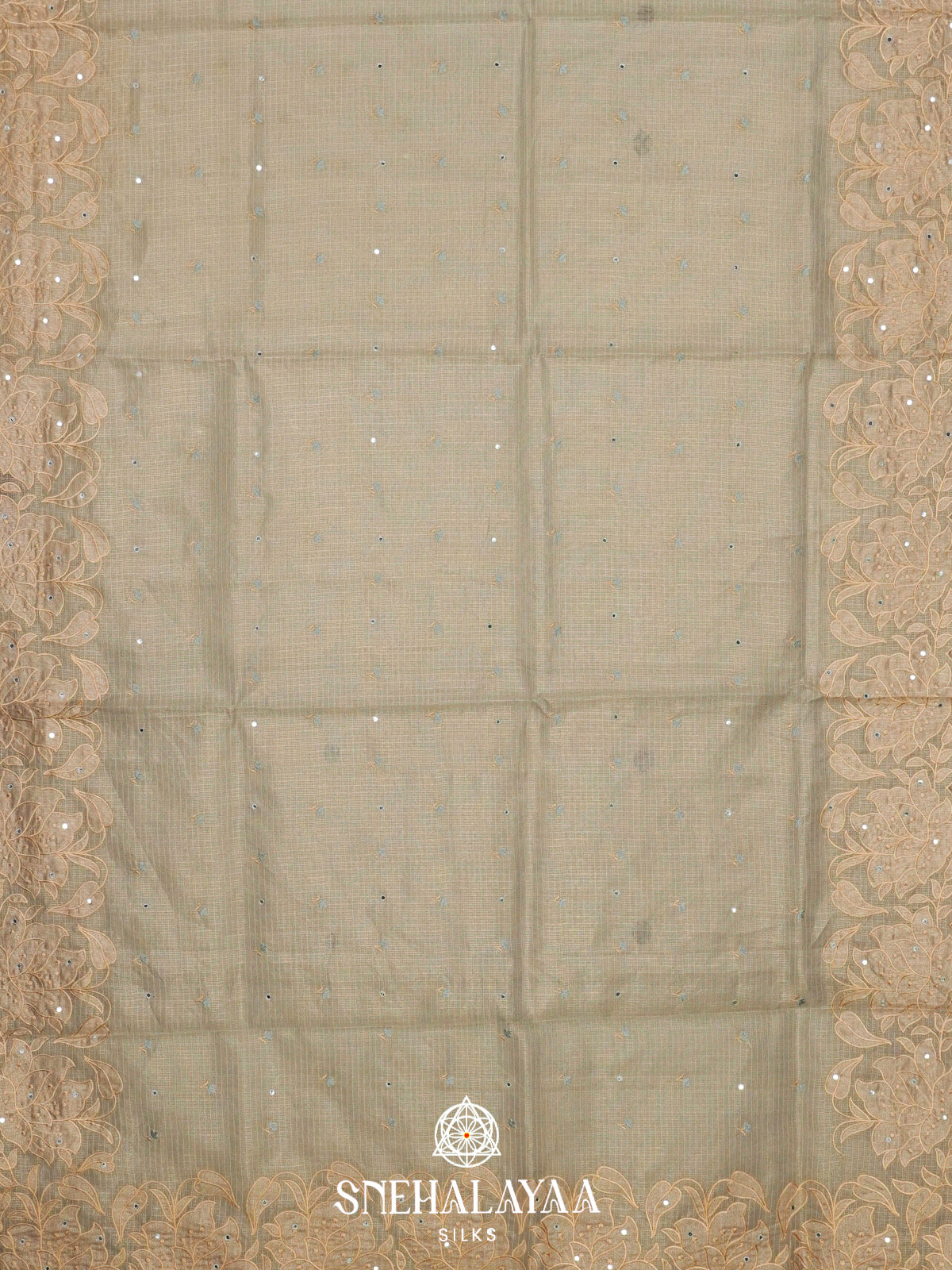 Pale Blue  Kota Saree