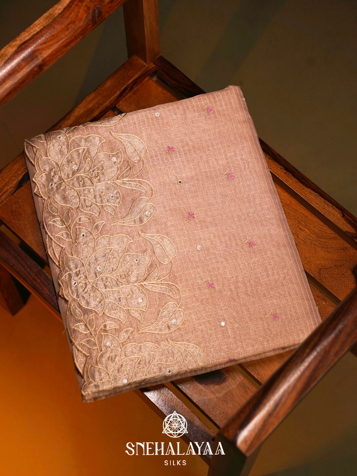 Pink  Kota Saree