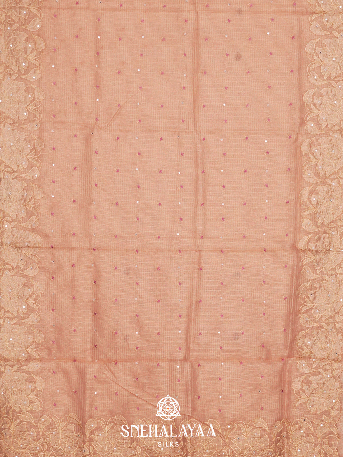 Pink  Kota Saree