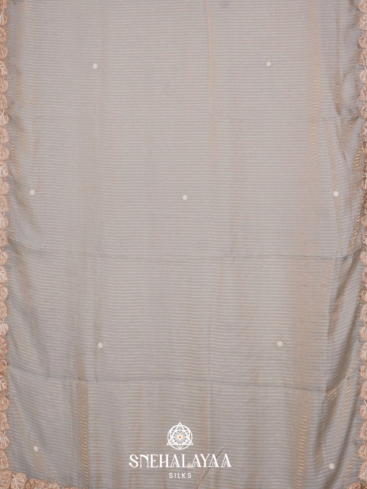 Grey  Designer Saree