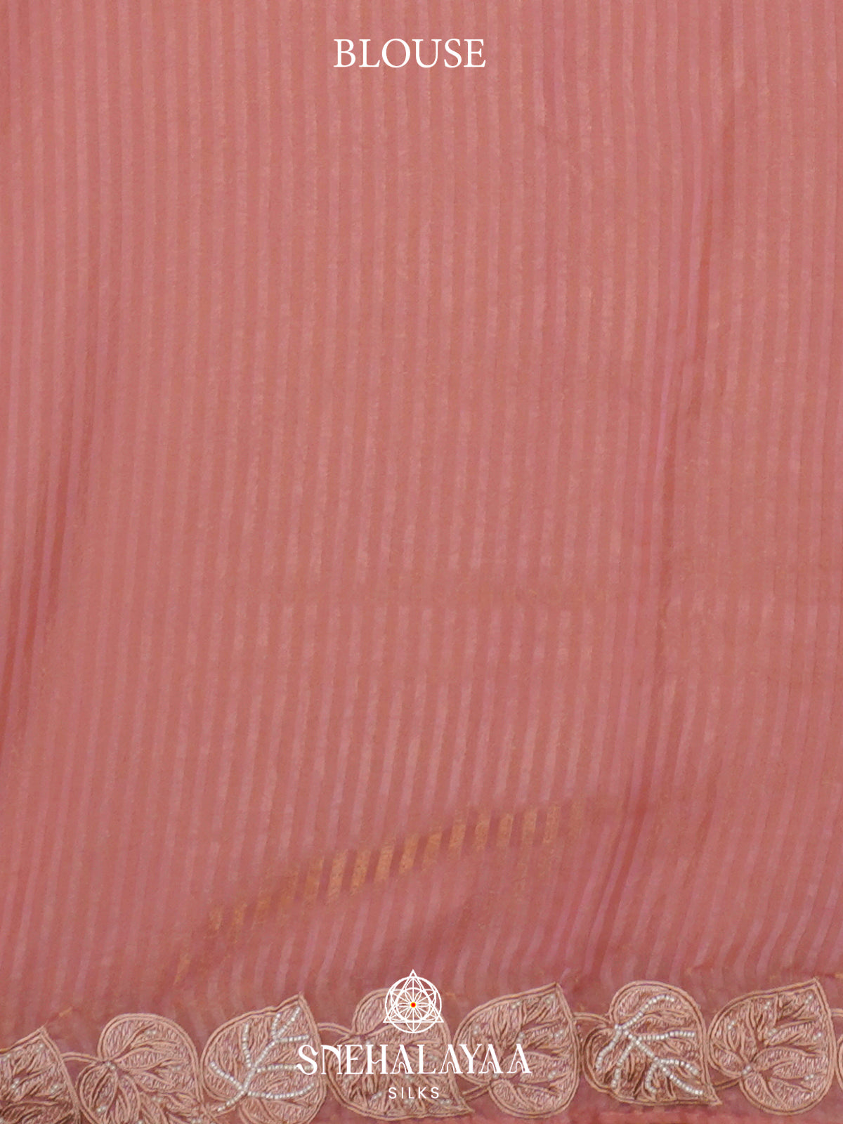 Peach  Designer Saree