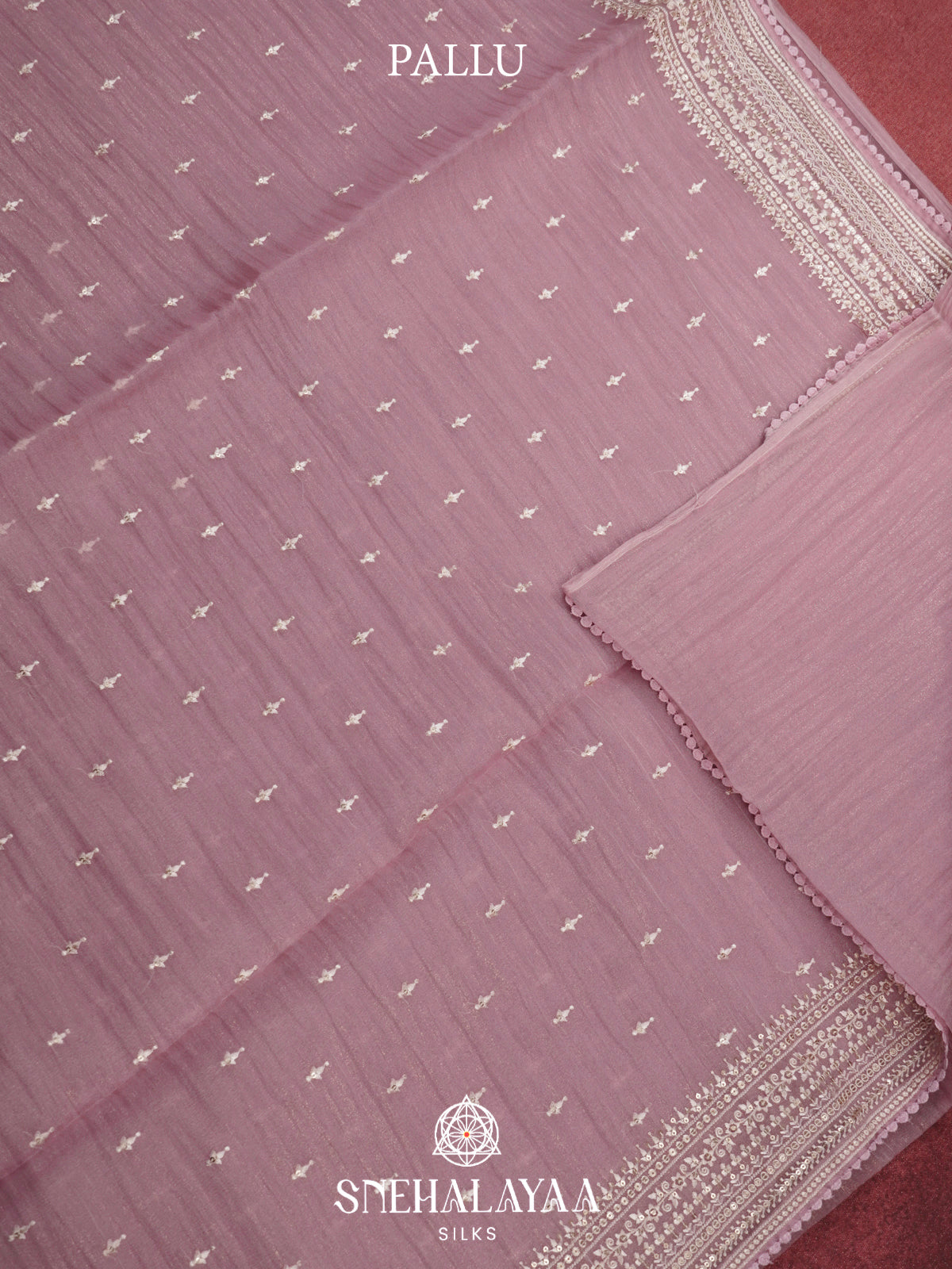 Pink Designer Saree