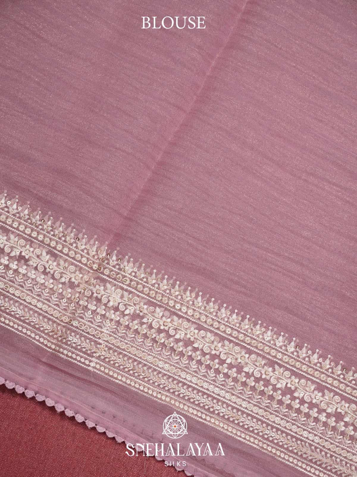 Pink Designer Saree