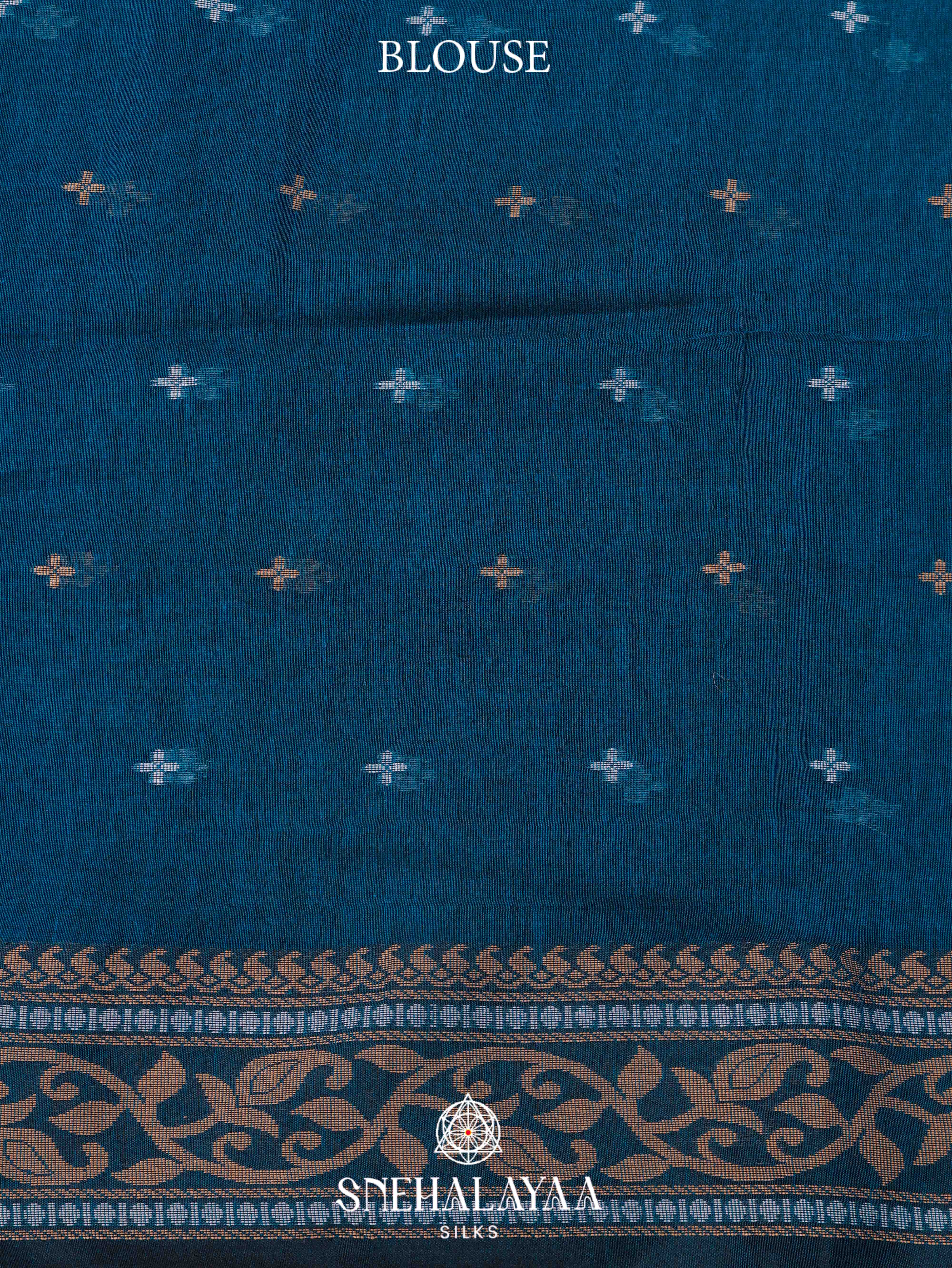 Black Khadi Cotton Saree