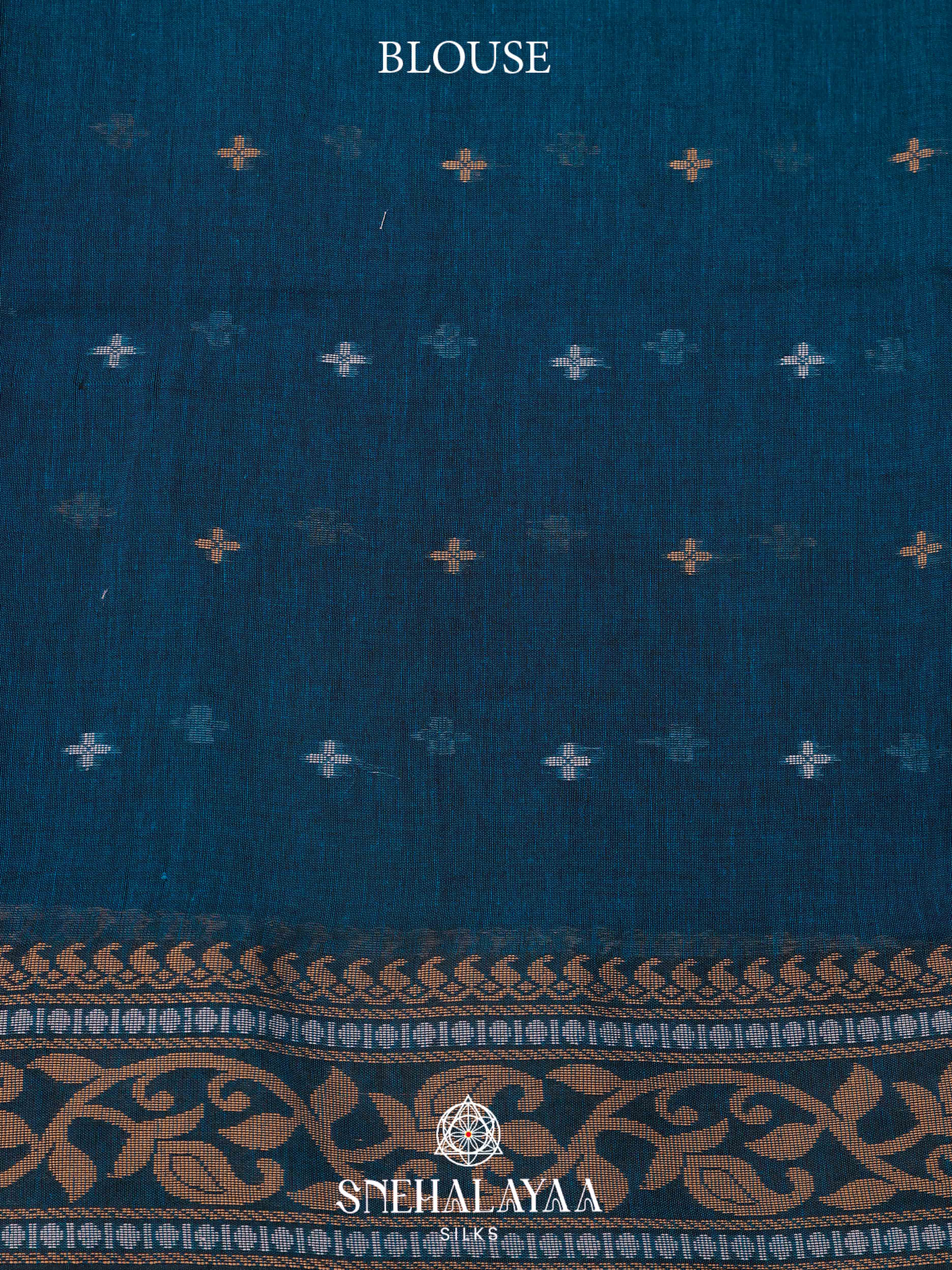 Black Khadi Cotton Saree