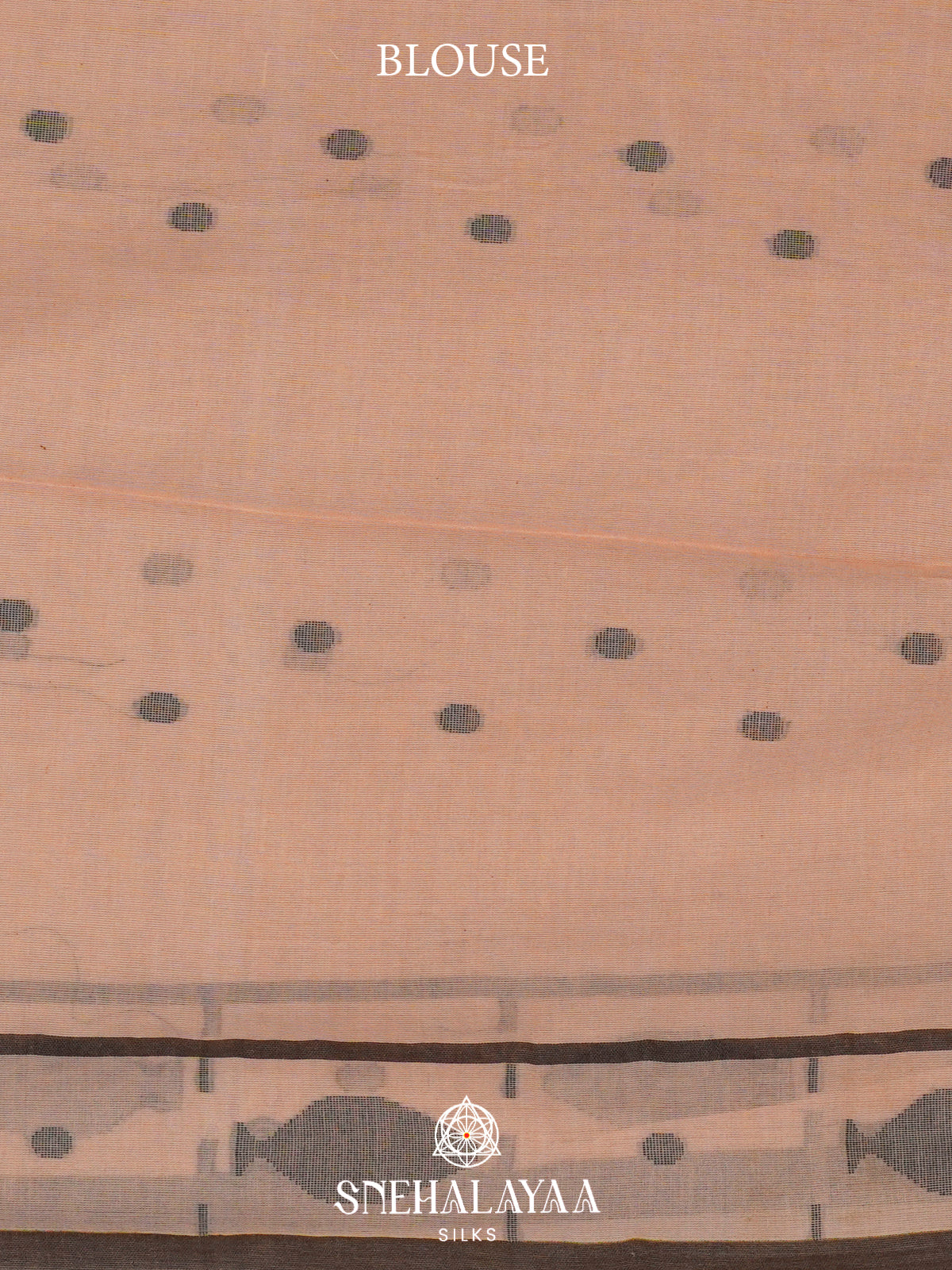 Cream Khadi Cotton Saree
