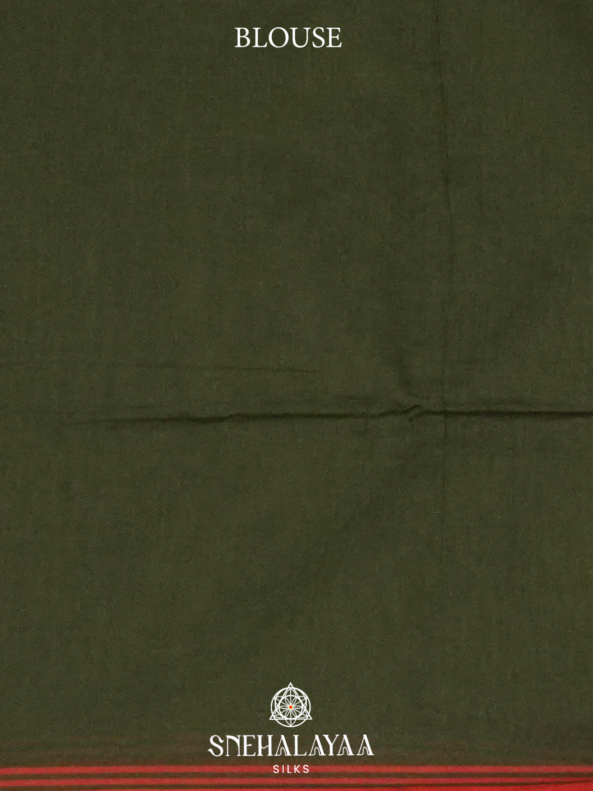 Forest Green Khadi Cotton Saree