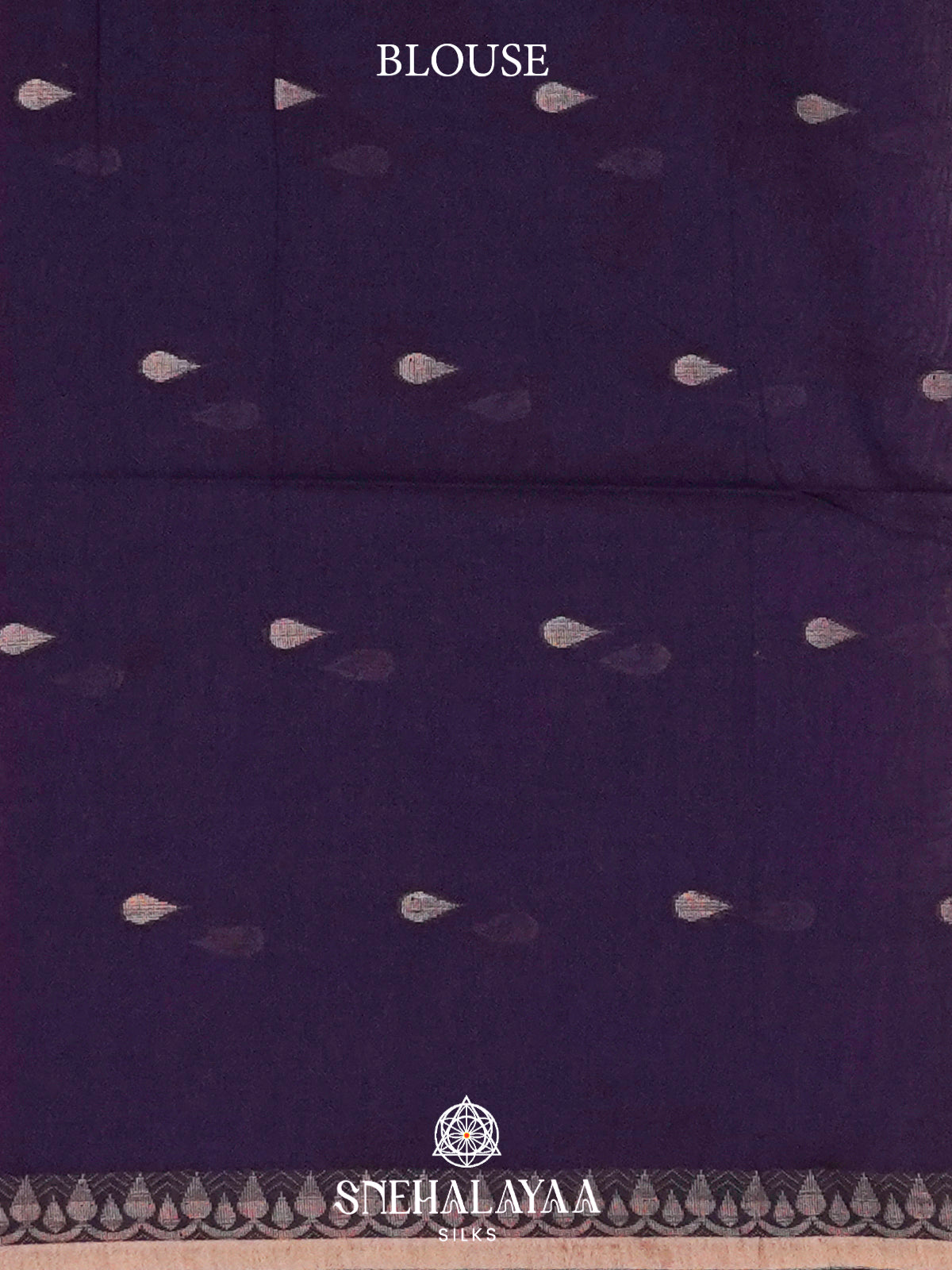 Magenta Khadi Cotton Saree