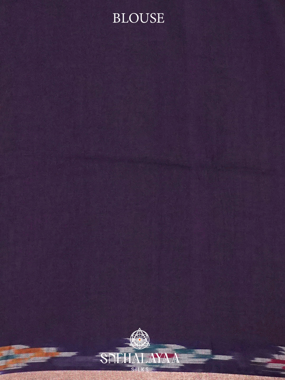Purple Khadi Cotton Saree