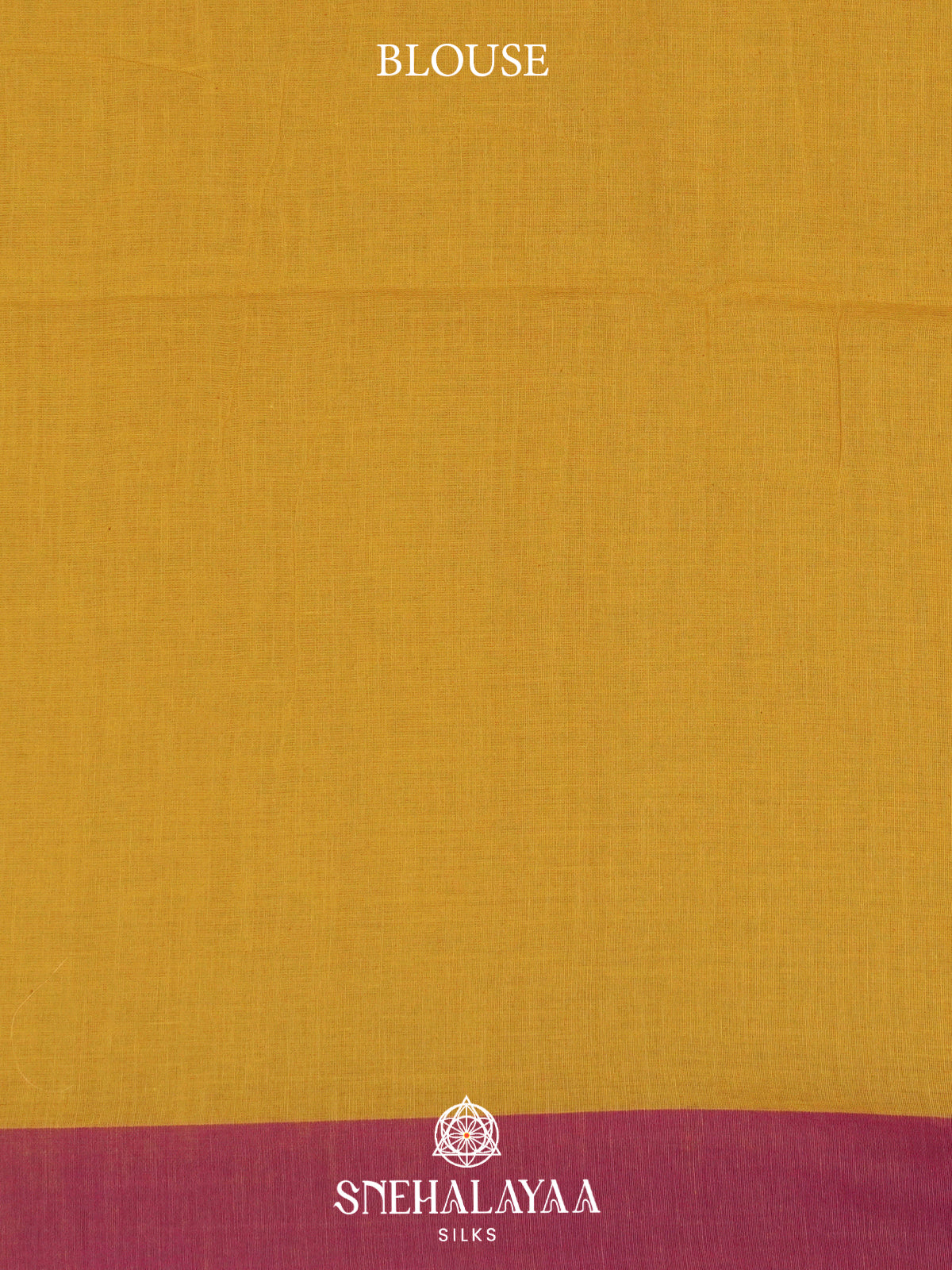 Mango Yellow Khadi Cotton Saree