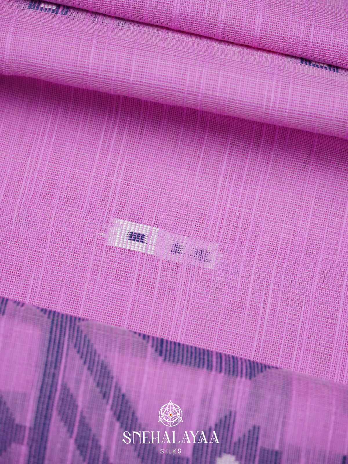 Violet  Bengal Cotton Saree