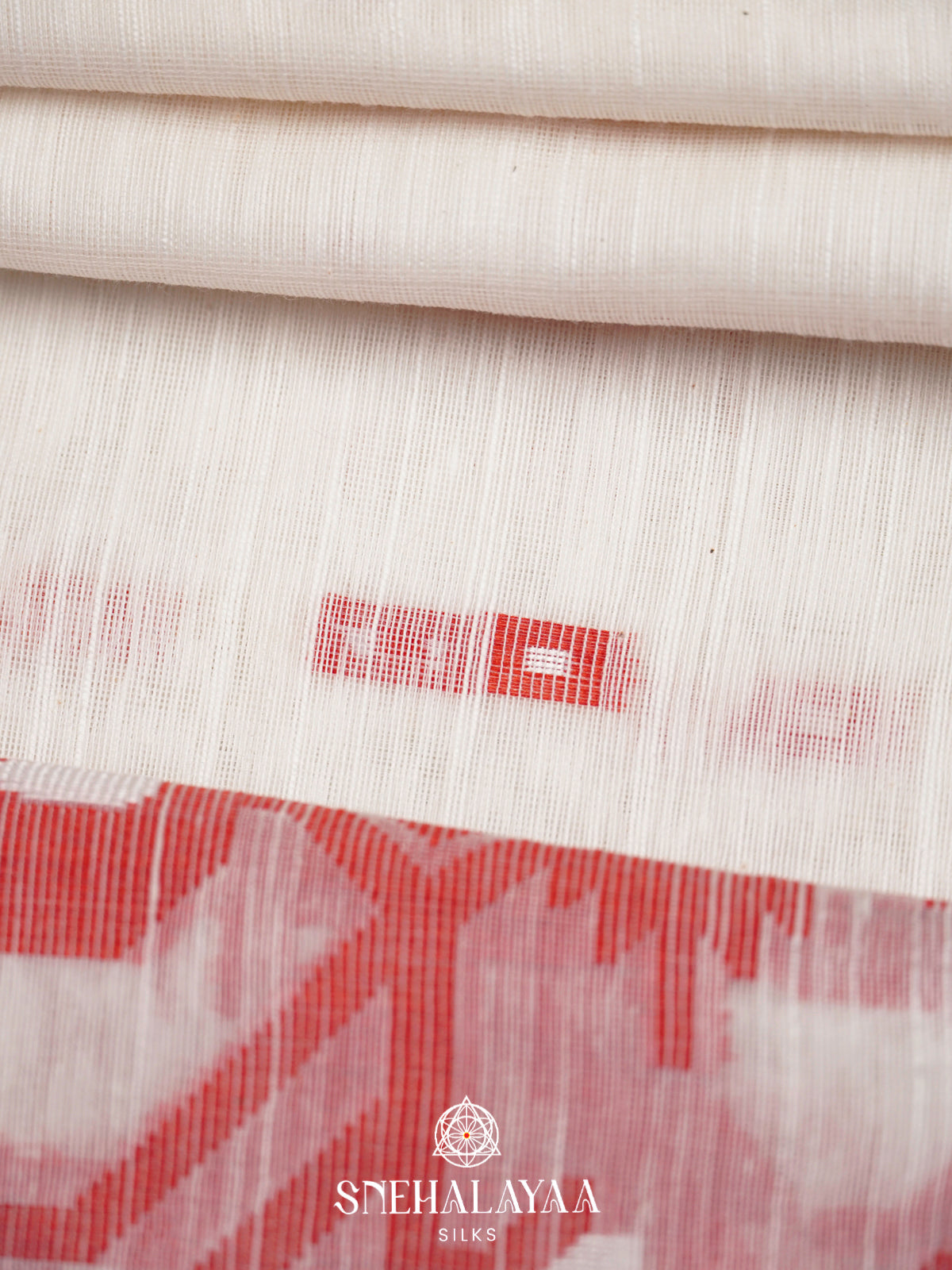 White  Bengal Cotton Saree