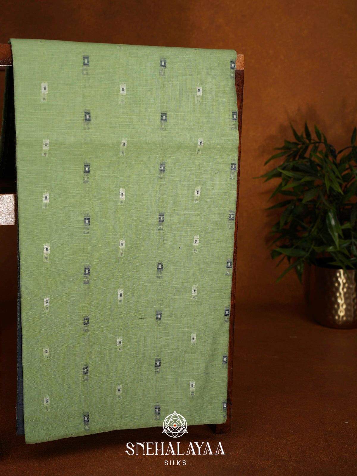 Green  Bengal Cotton Saree